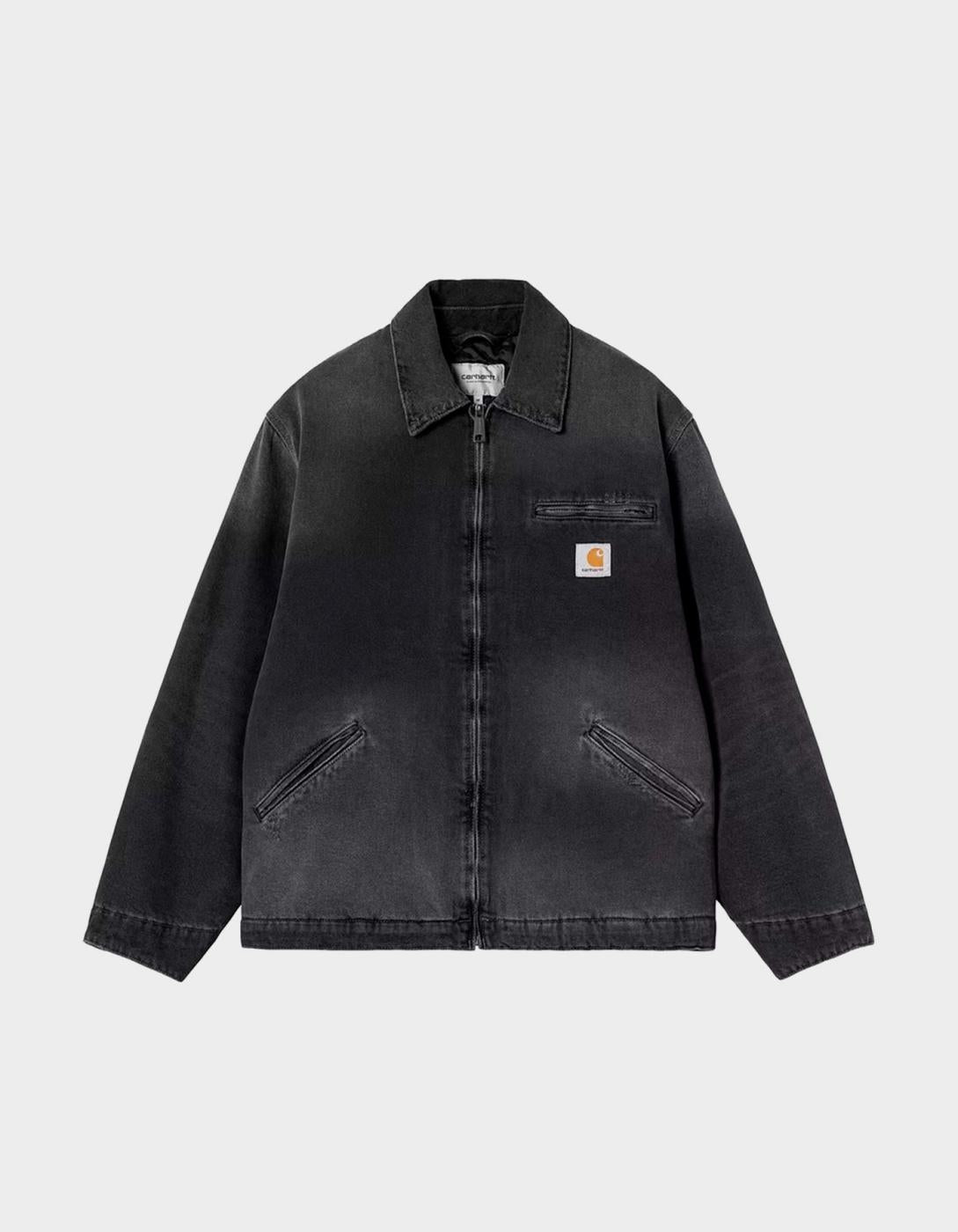 Cazadora OG CARHARTT WIP DETROIT - Black Grind Wash