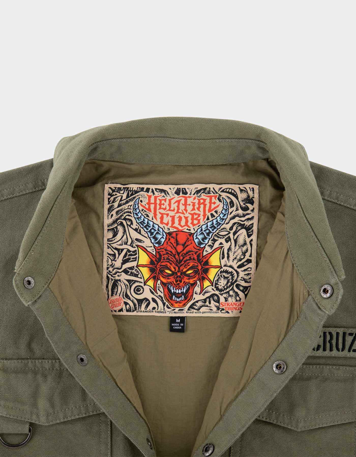 Cazadora SANTA CRUZ X STRANGER THINGS CRAWL UTILIT