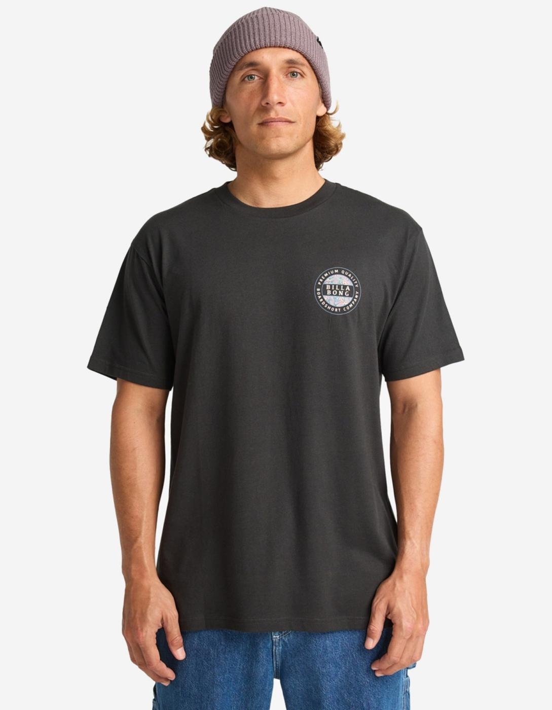 Camiseta BILLABONG ROTOR FILL - Washed Black