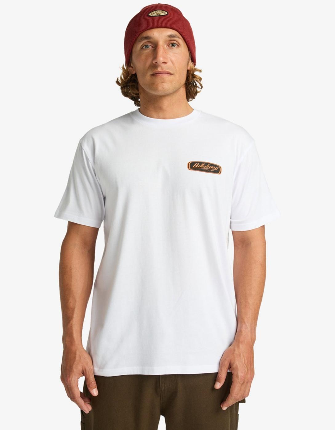 Camiseta BILLABONG RUNNER UP - White