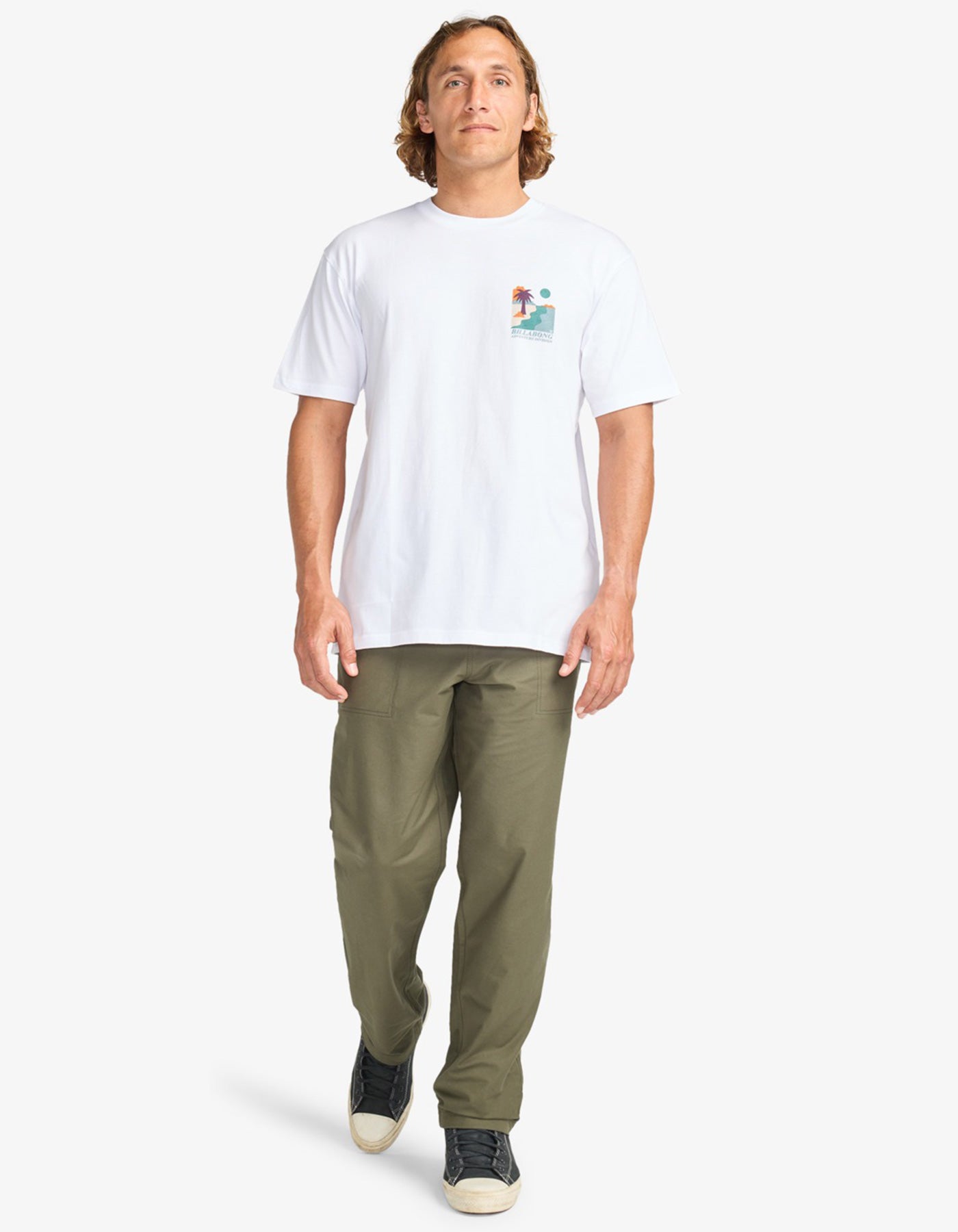 Camiseta BILLABONG SUNDOWN - White