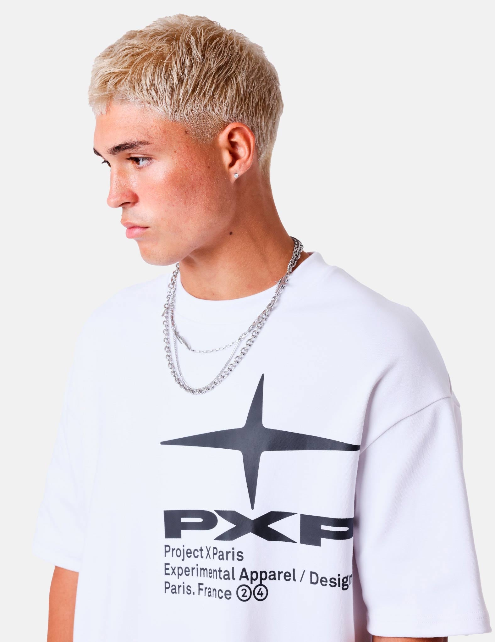 Camiseta PROJECT X PARIS U2611103 - Blanco