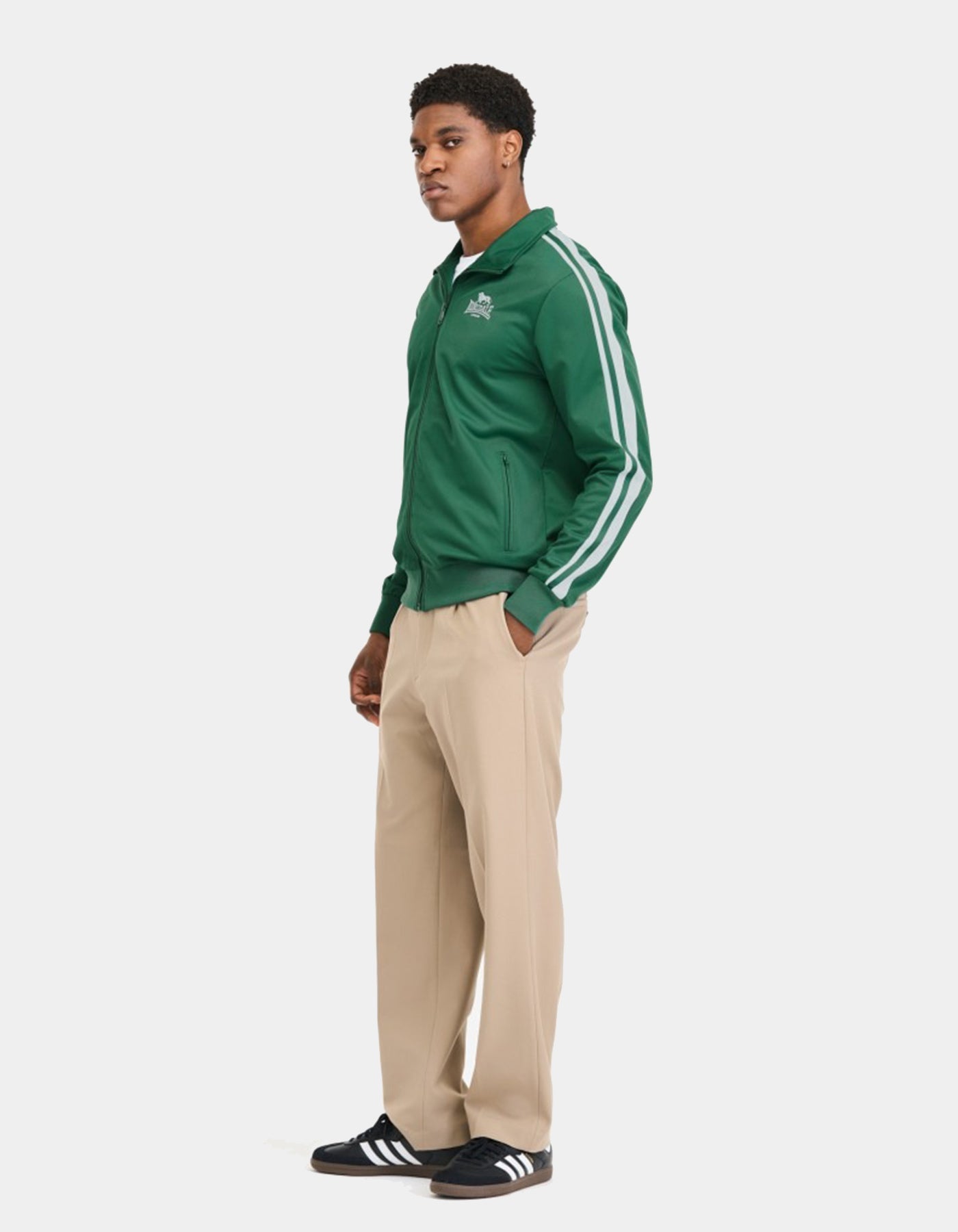 Chaqueta LONSDALE HOYLAKE - Green/White