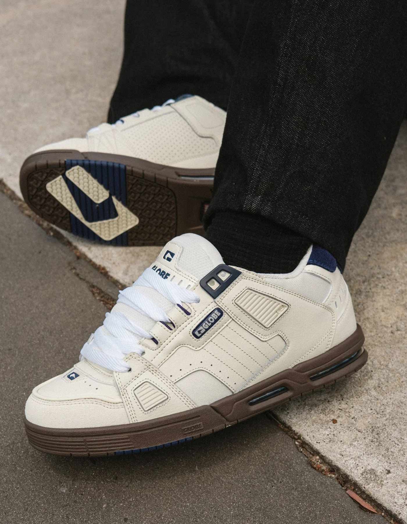 Zapatillas GLOBE SABRE - Antique White/Blue