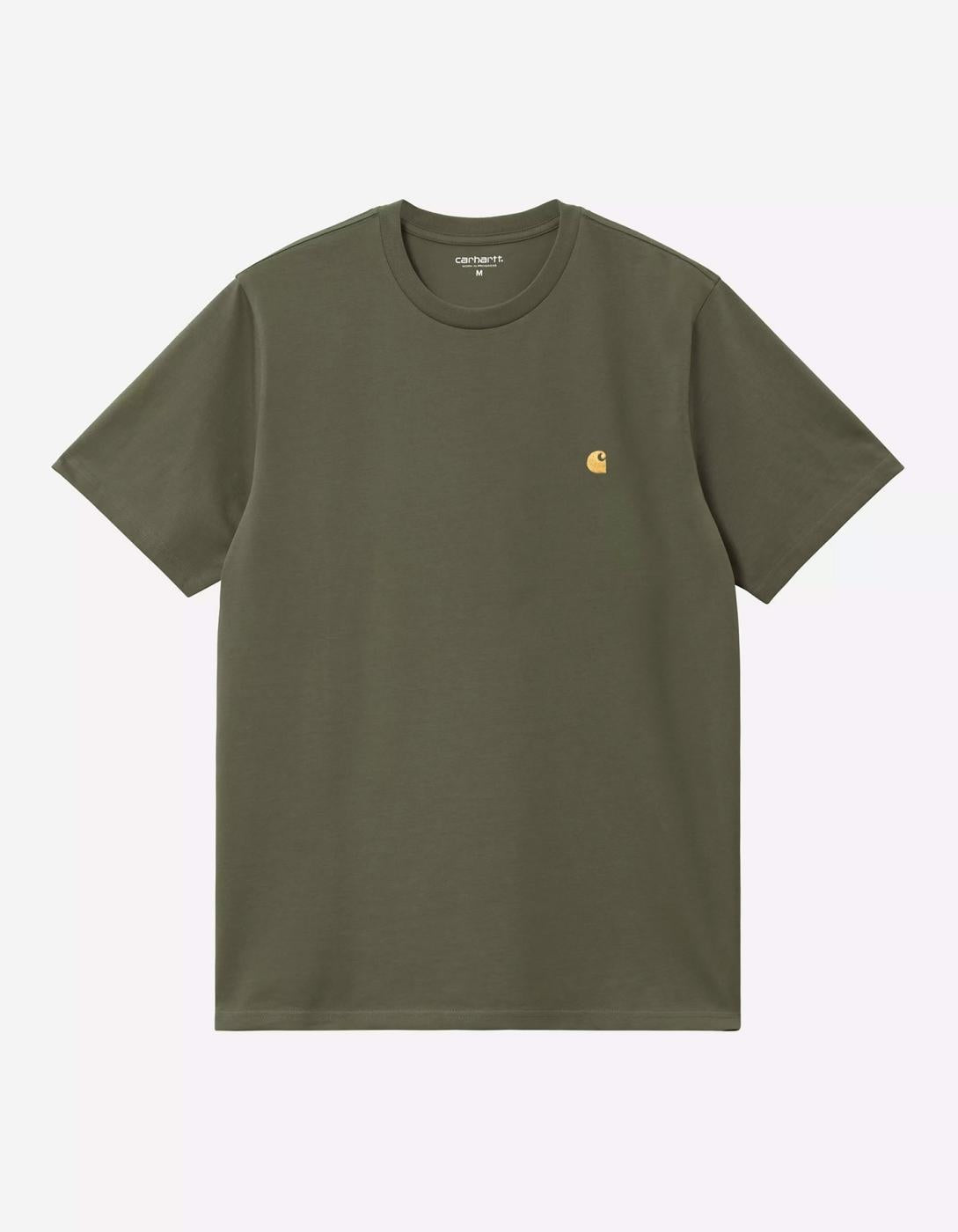 Camiseta CARHARTT WIP CHASE - Leaf / Gold