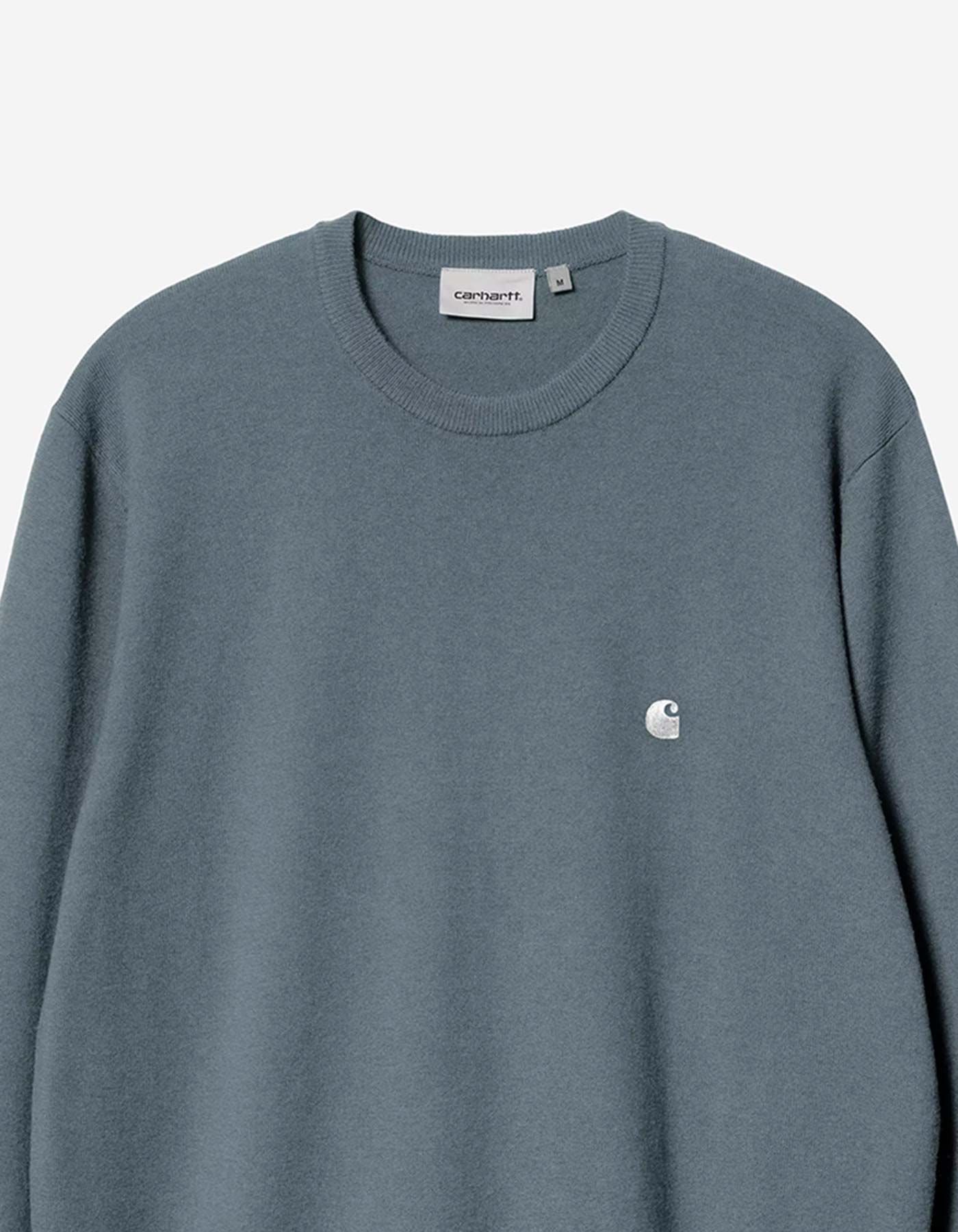 Jersey CARHARTT WIP MADISON - Velvet Blue / White