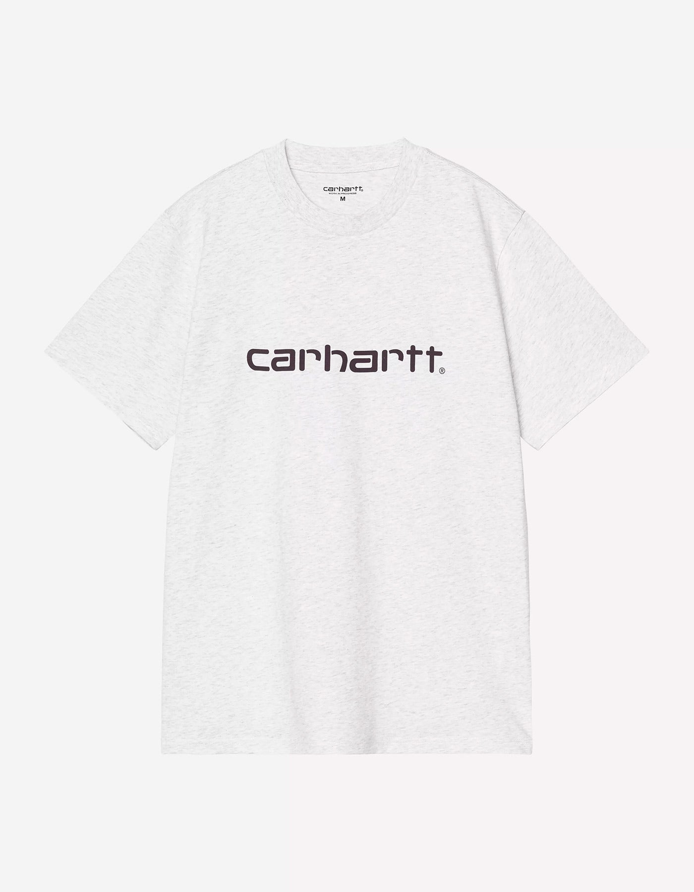 Camiseta CARHARTT WIP SCRIPT - Ash Heather / Cozy Purple