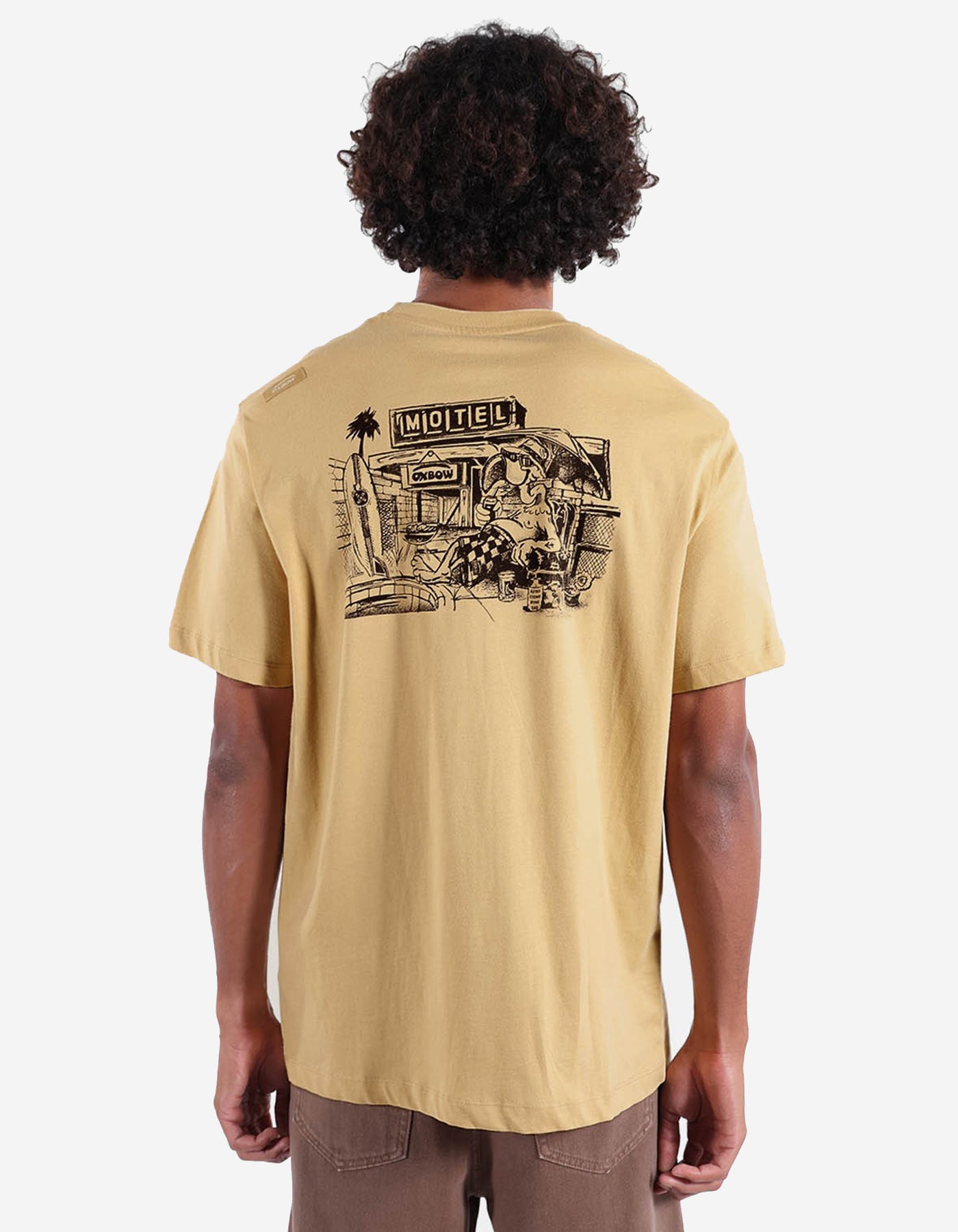 Camiseta OXBOW FLAMINGO - Tan