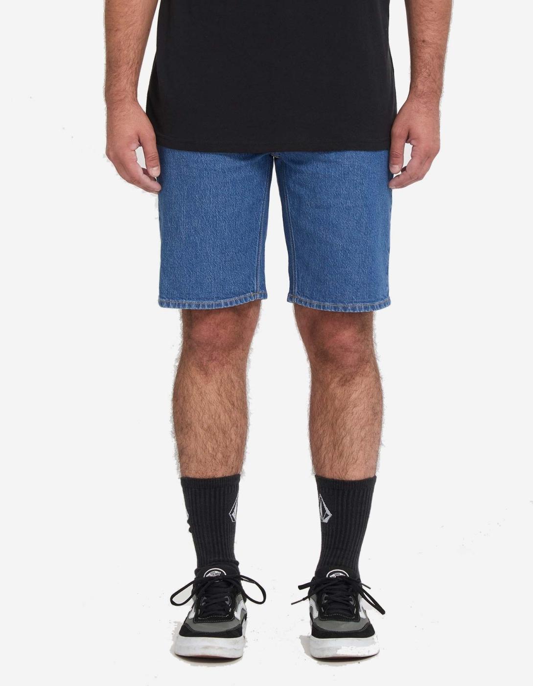 Bermuda VOLCOM SOLVER DENIM - Bold Blue