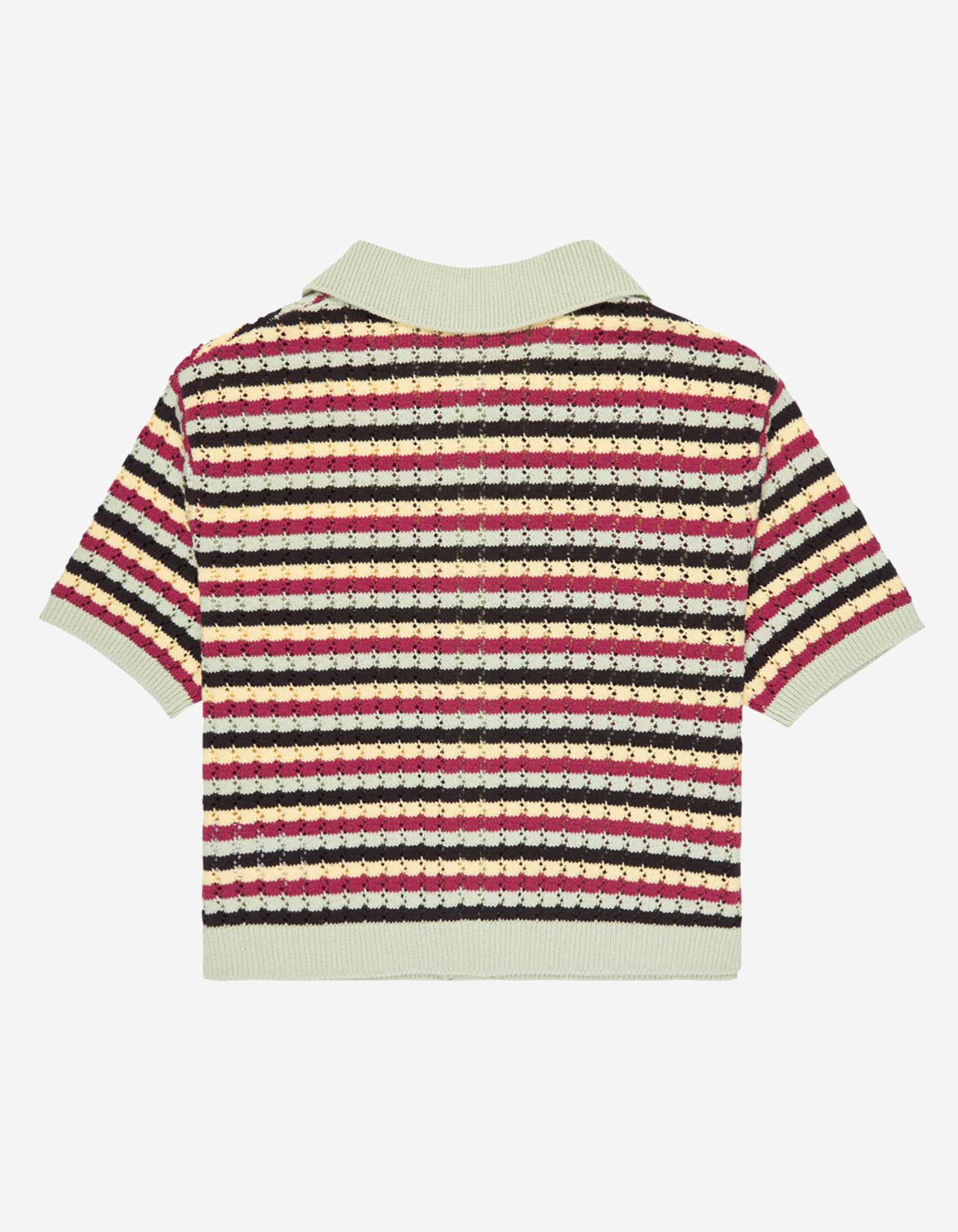 Polo ELEMENT CROCHET STRIPES - Tarmac