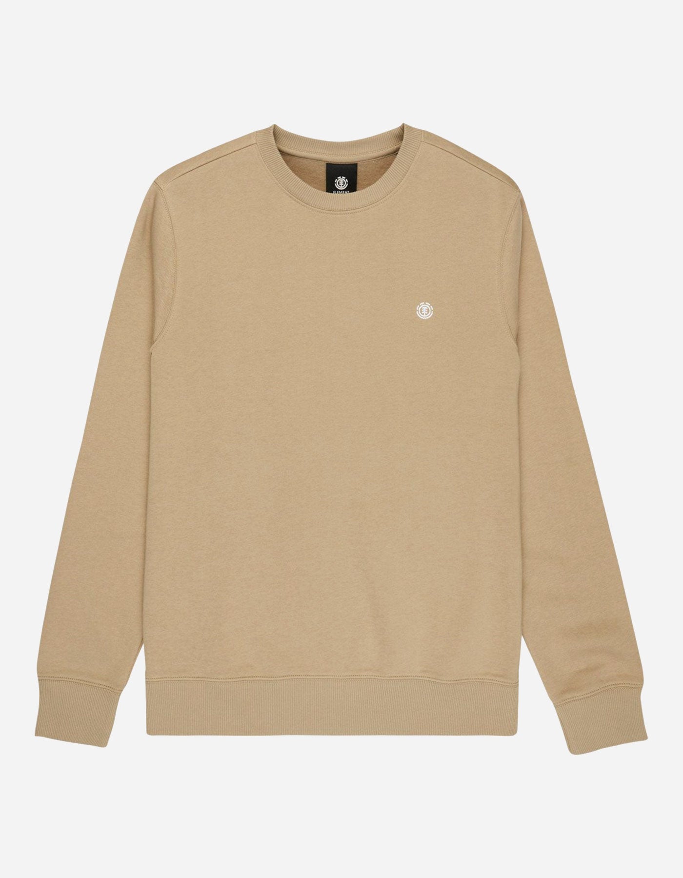 Sudadera Crew ELEMENT ICON EMBROIDERY - Aluminum
