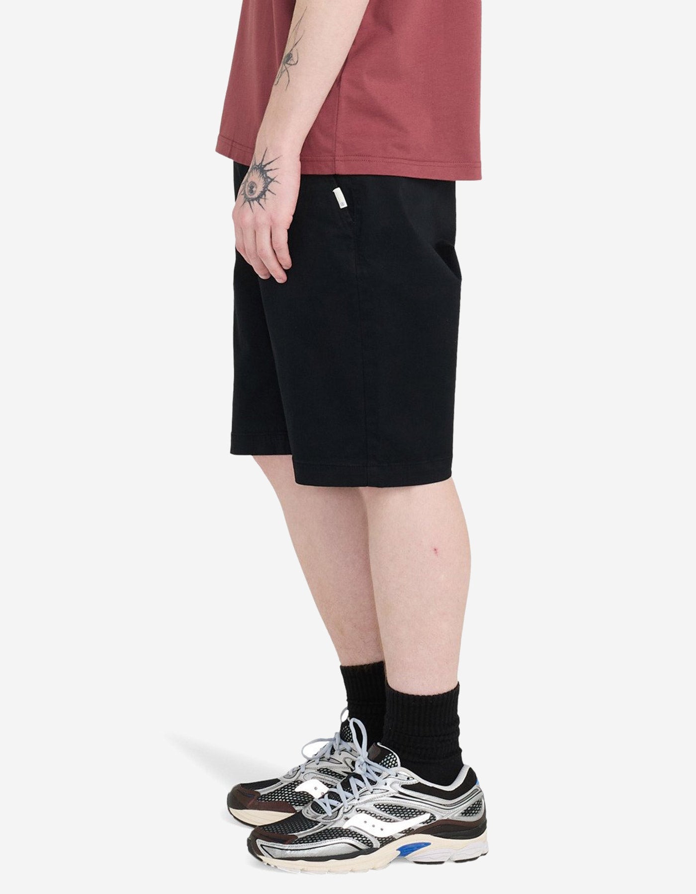 Bermuda ELEMENT REGULAR CHINO - Faded Black