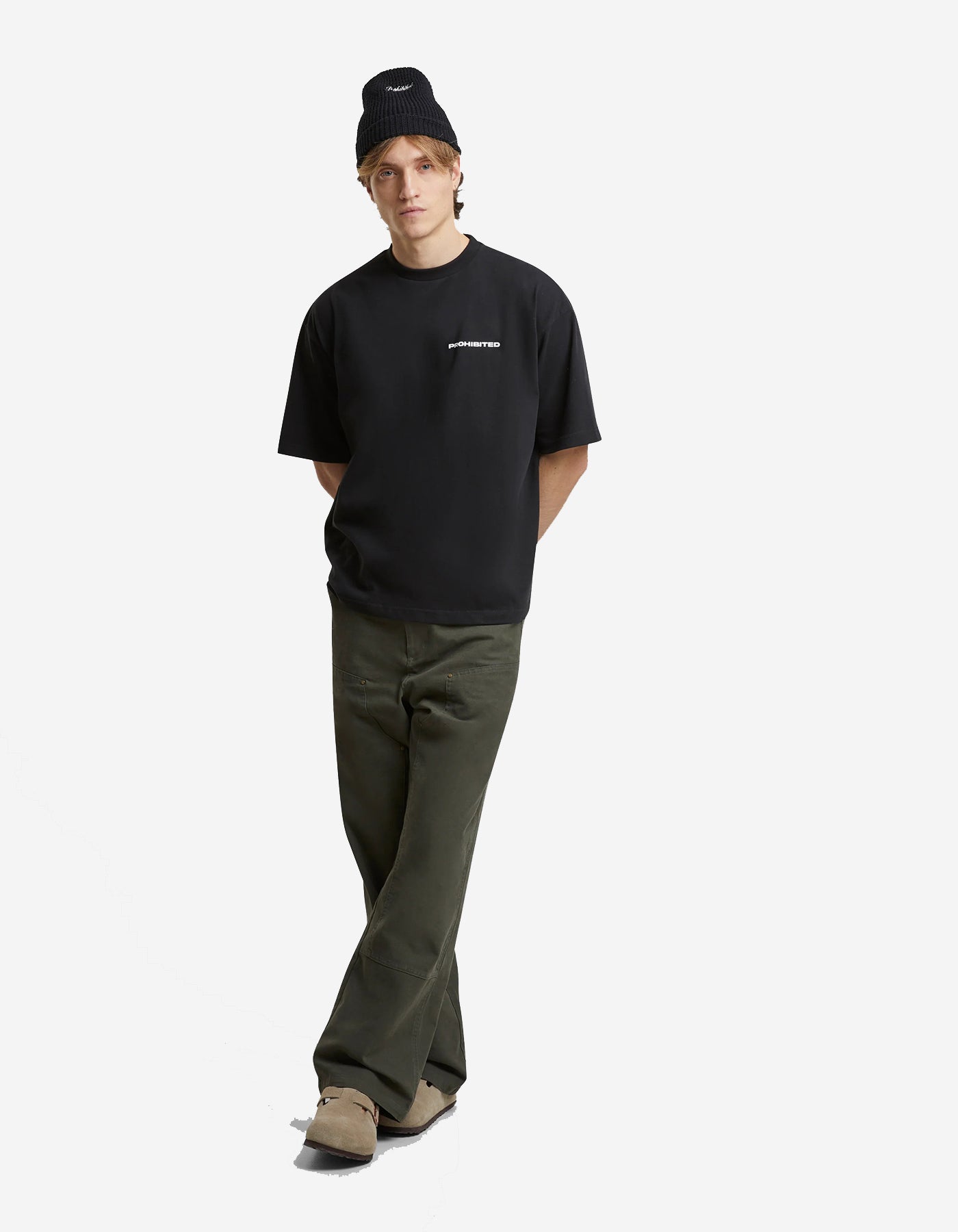 Camiseta PROHIBITED 10119 - Black