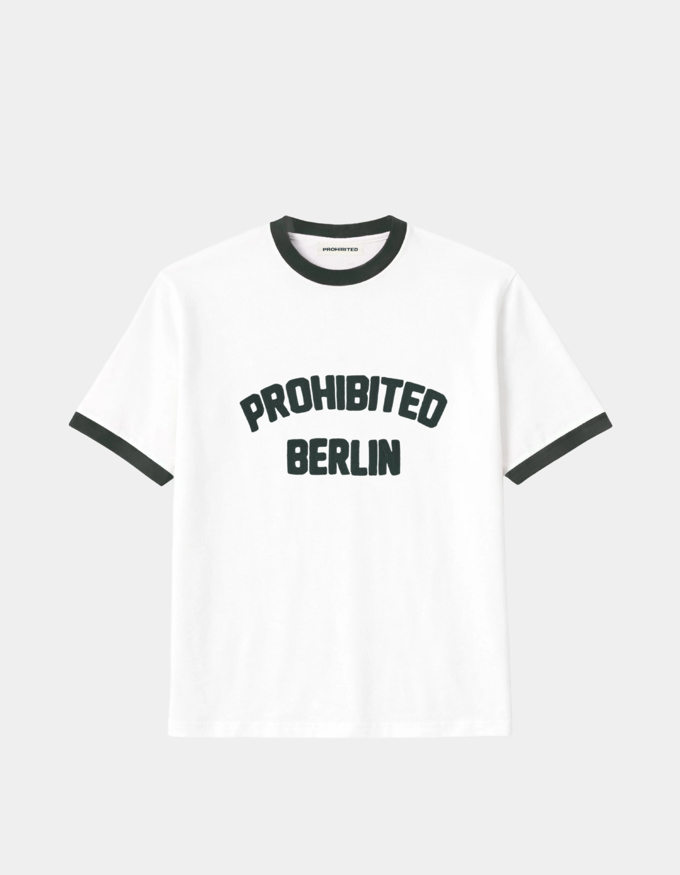 Camiseta PROHIBITED RUSH CONTRAST - Green