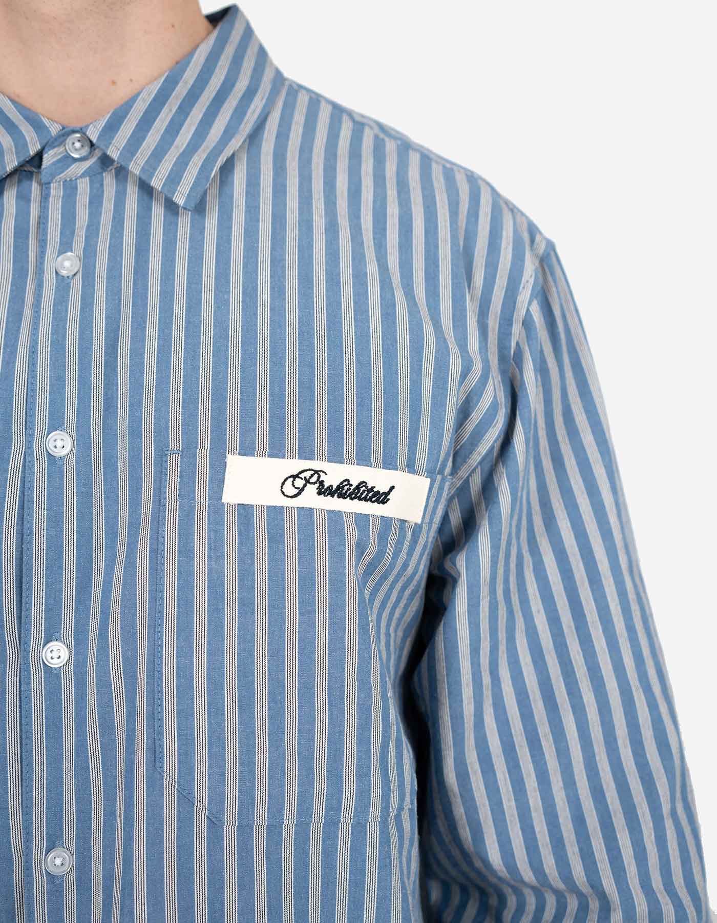 Camisa PROHIBITED DRIFT DRESS - Blue