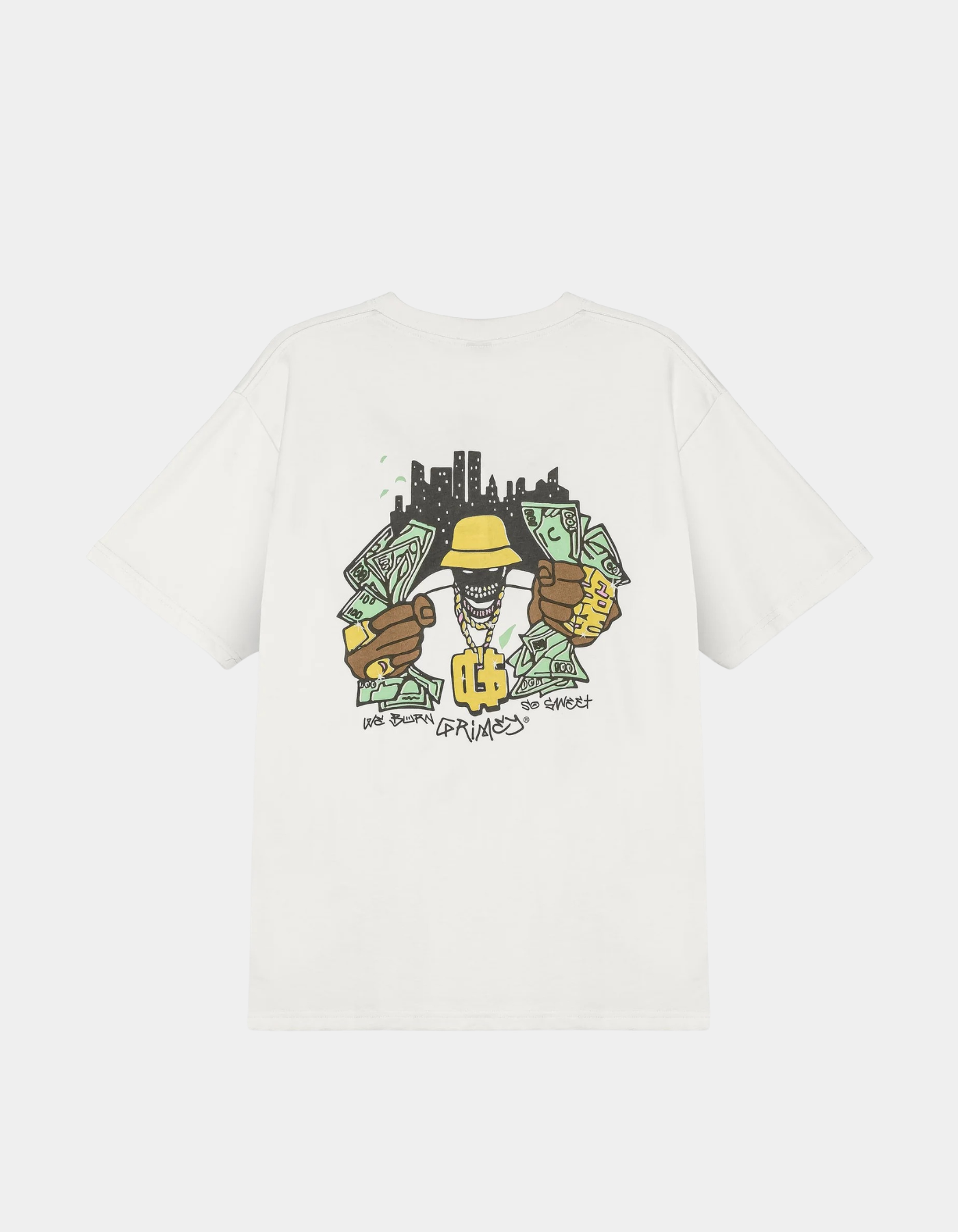 Camiseta GRIMEY THE CHARACTER - Off White