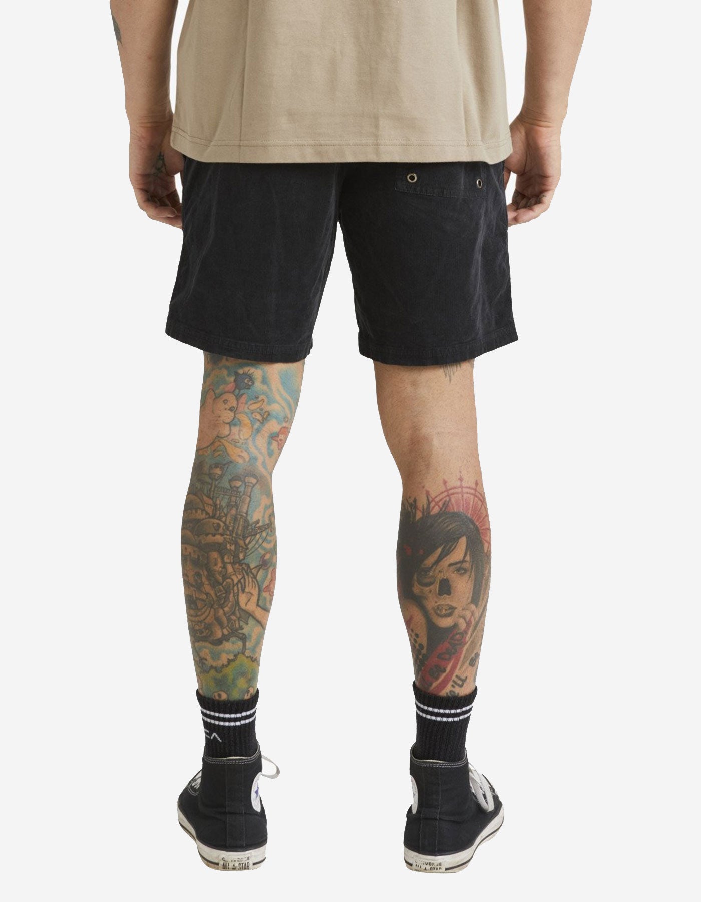 Bermuda RVCA ESCAPE CORD II - Black