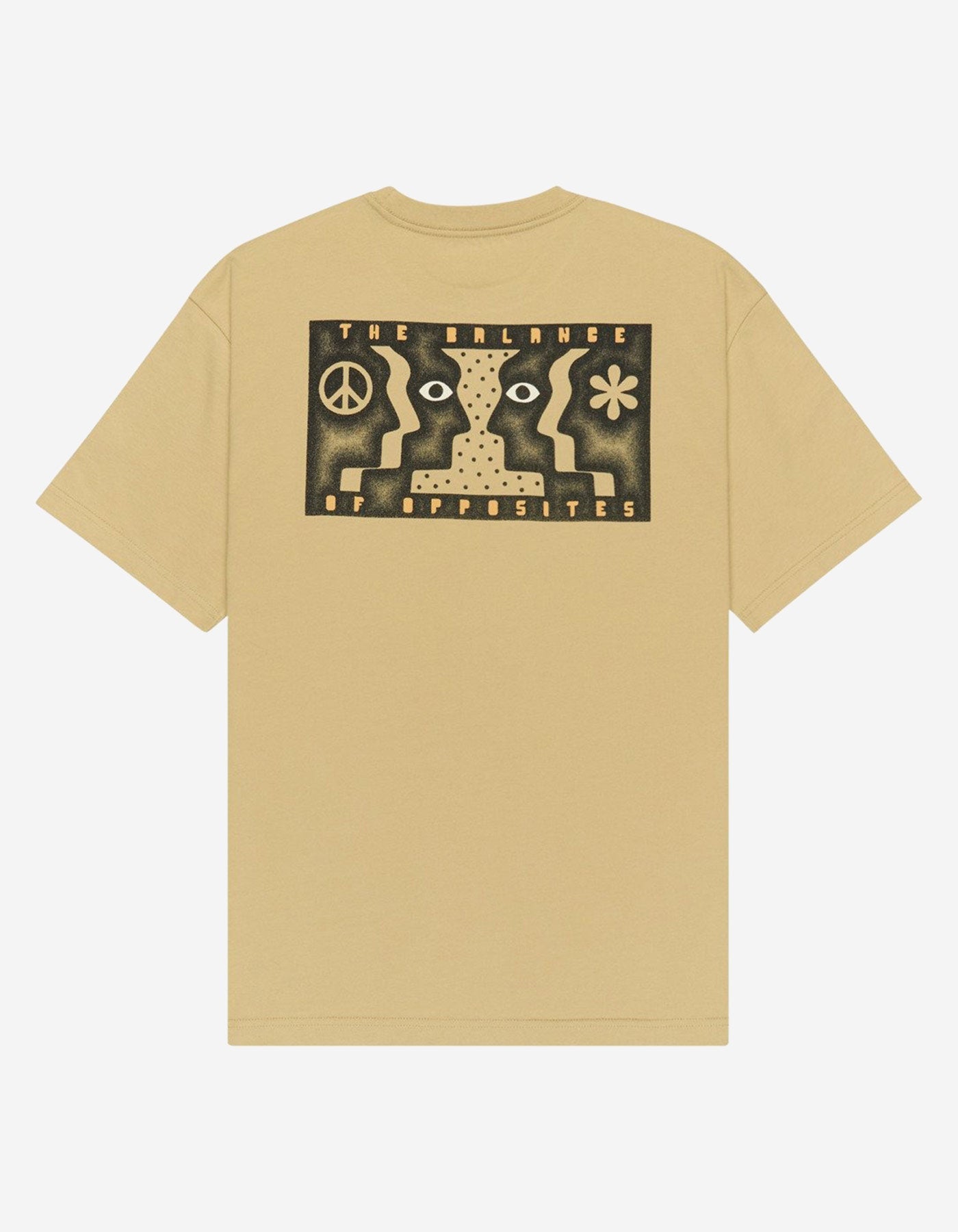 Camiseta RVCA FACE TO FACE - Khaki