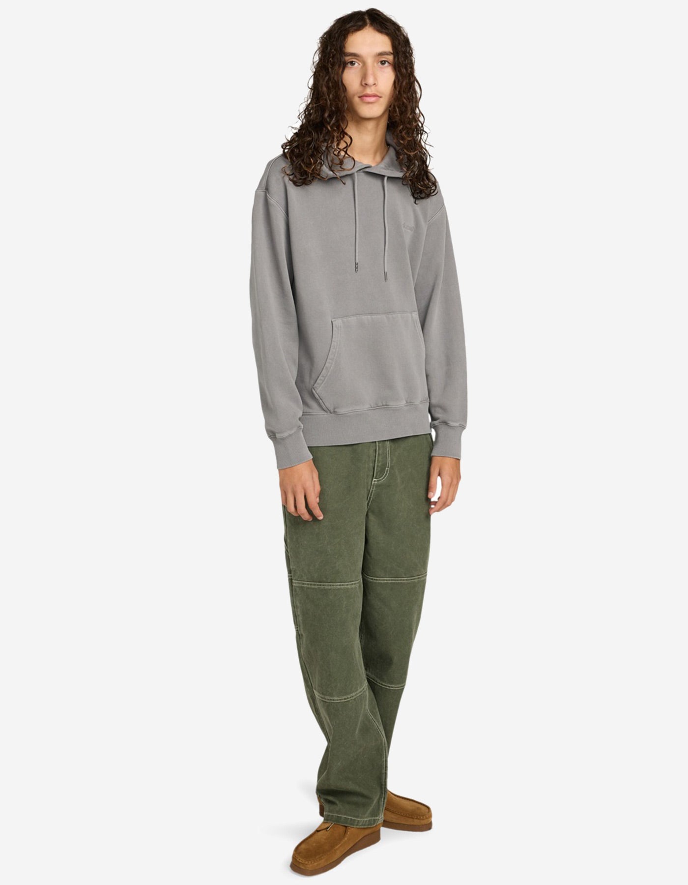 Sudadera Capucha ELEMENT LOWCASE PIGMENT - Gargoyle