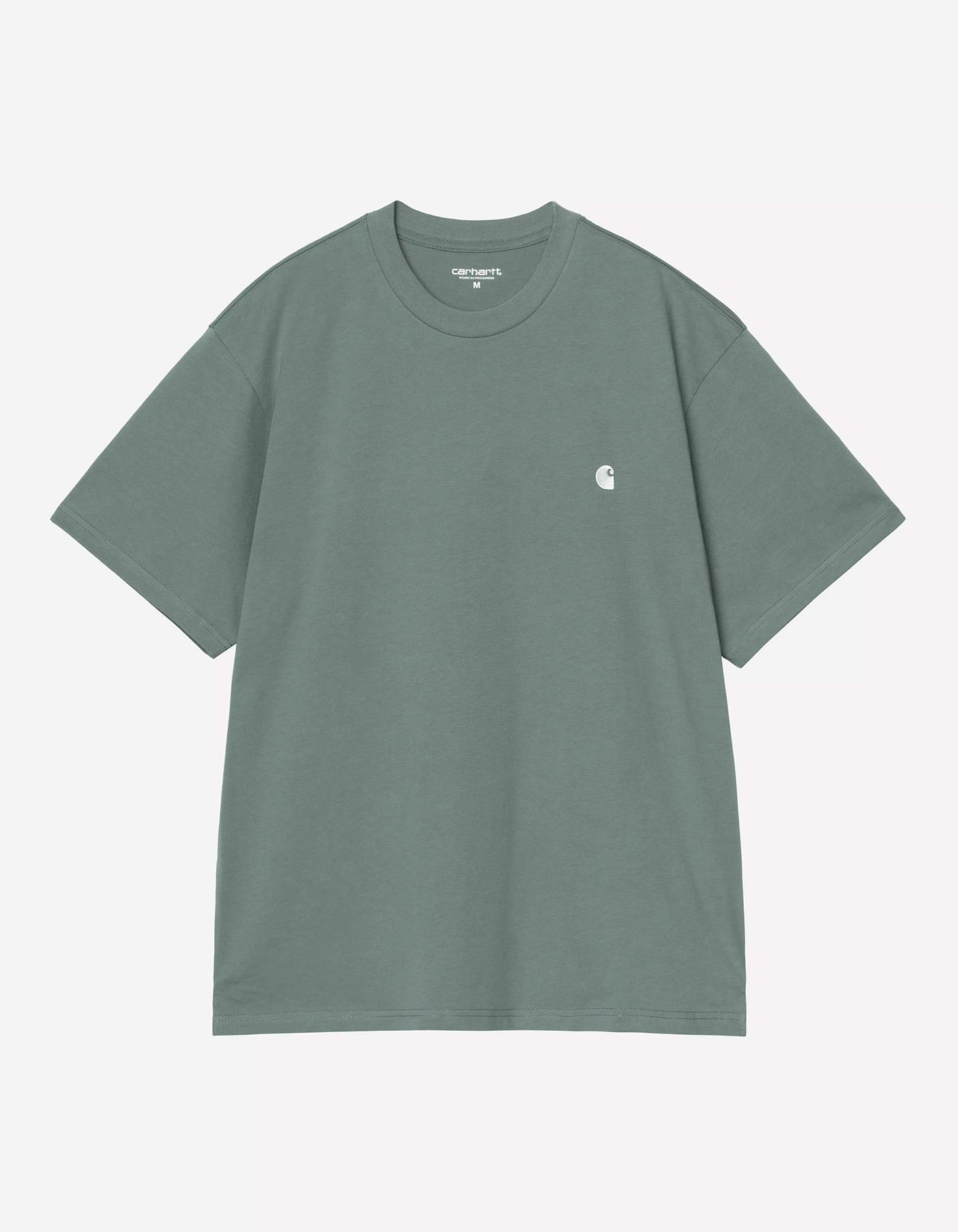 Camiseta CARHARTT WIP MADISON - Velvet Green/White