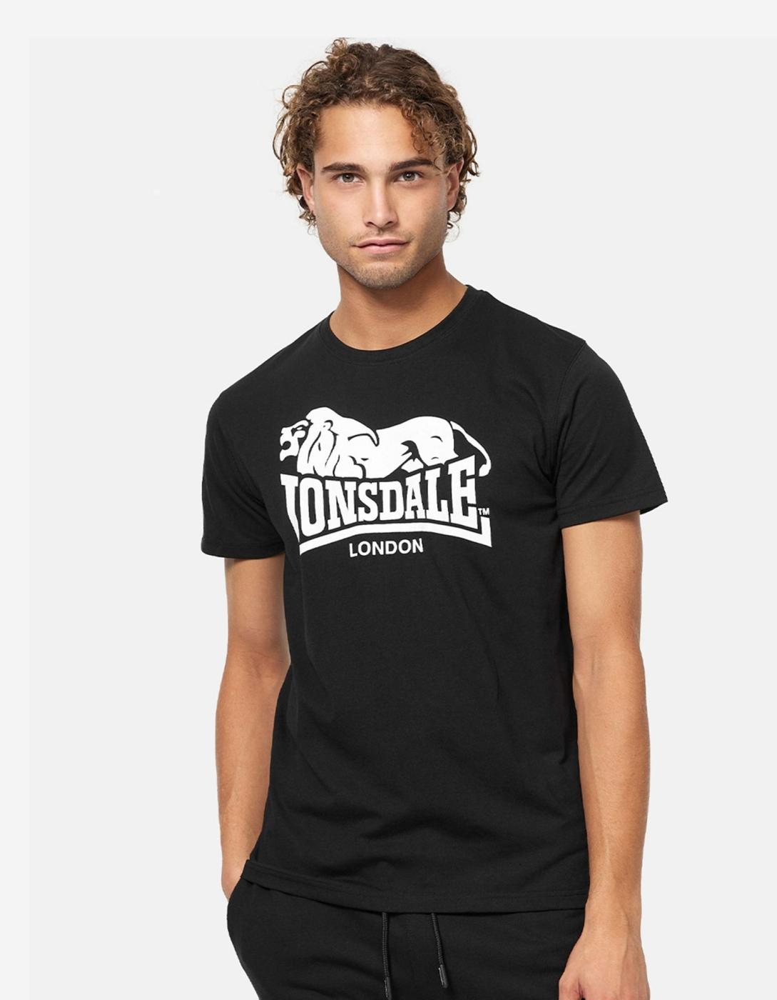 Camiseta LONSDALE ECCLAW - Black