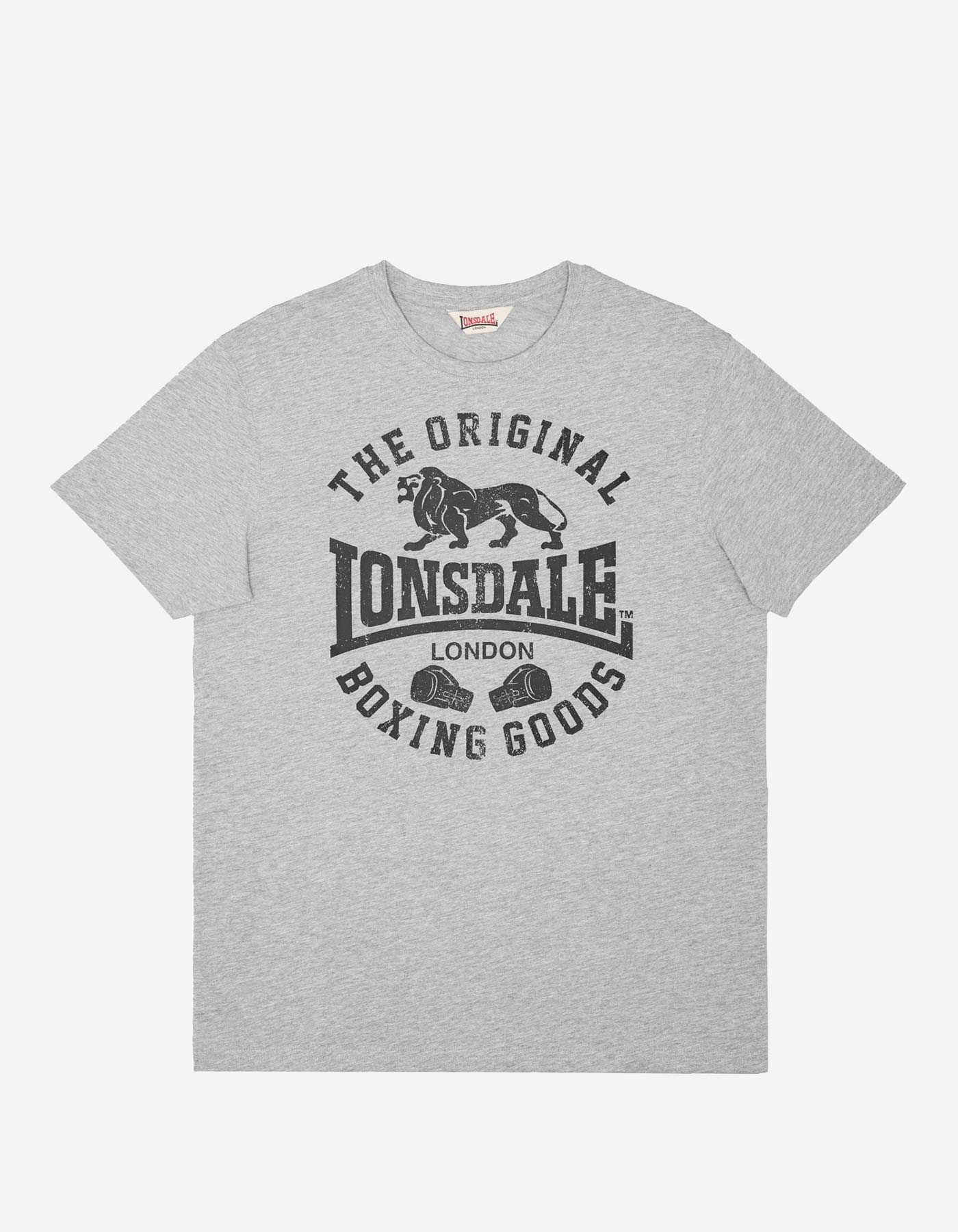 Camiseta LONSDALE GRINTON - Marl Grey/Black