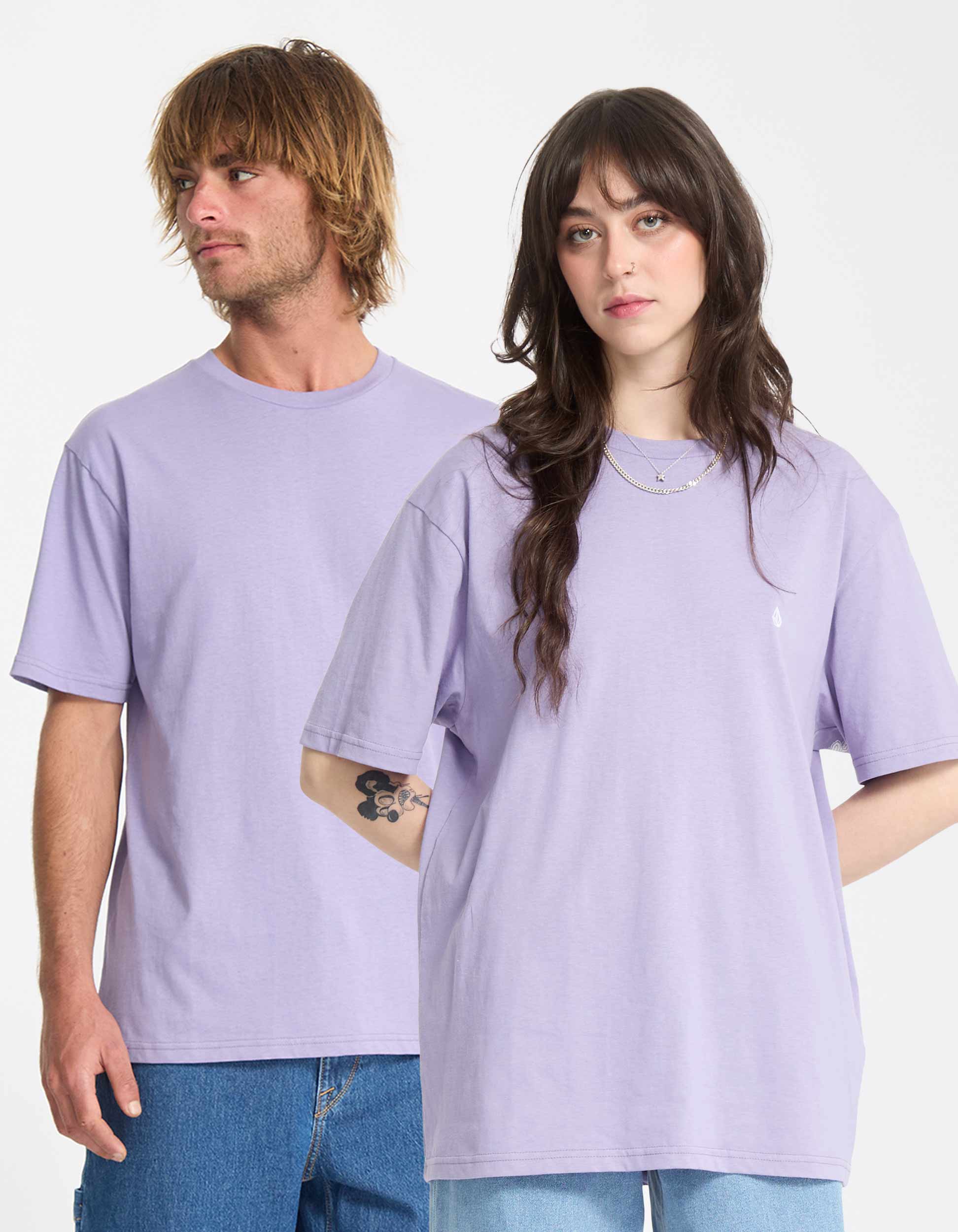 Camiseta VOLCOM STONE BLANKS - Purple Ash
