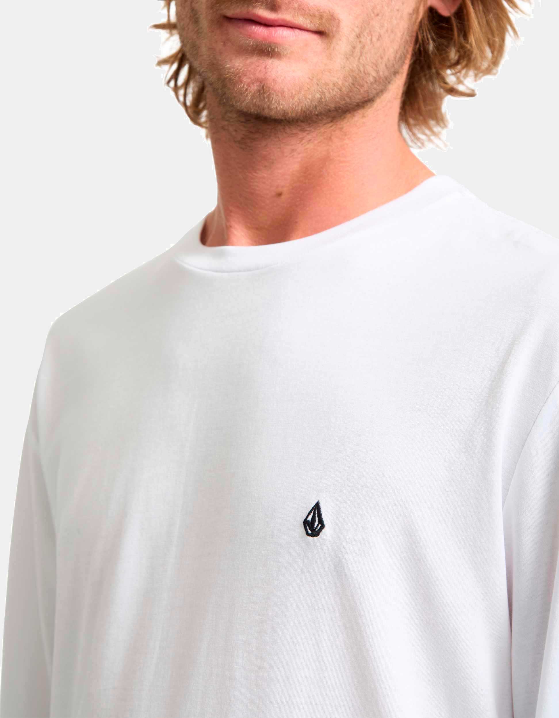 Camiseta Manga Larga VOLCOM STONE BLANKS - White