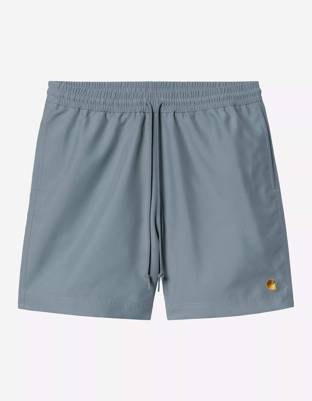 Bañador CARHARTT WIP CHASE - Velvet Blue / Gold