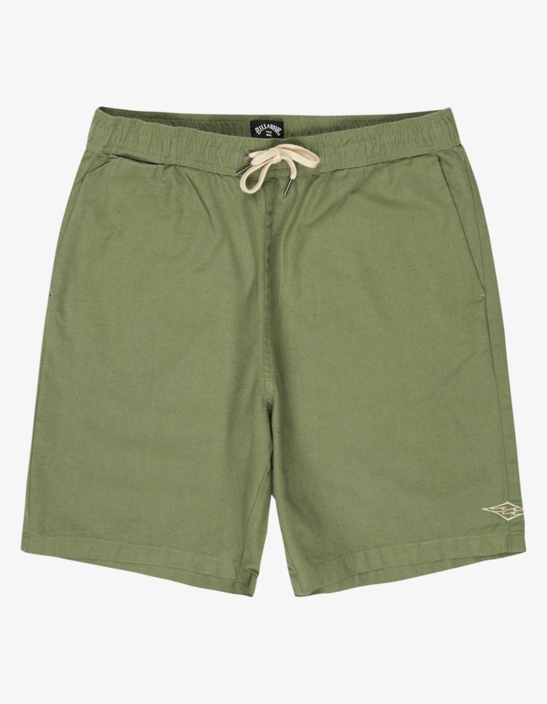 Bermuda BILLABONG LARRY LINEN - Sea Spray