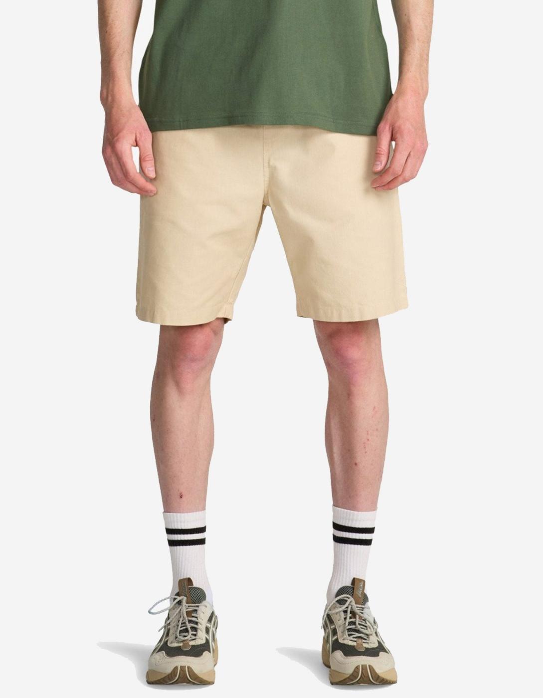 Bermuda BILLABONG LARRY LINEN - Whisper White