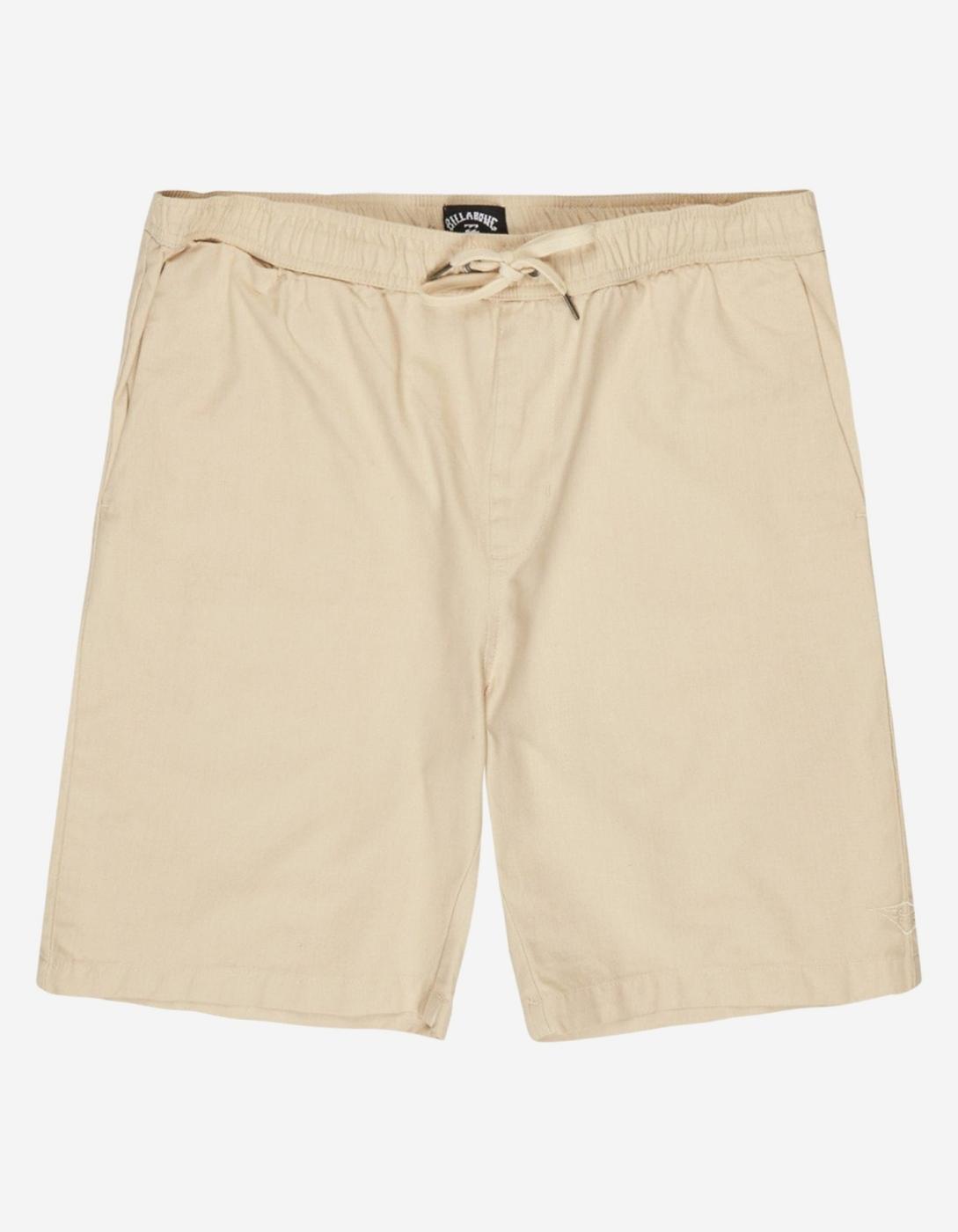 Bermuda BILLABONG LARRY LINEN - Whisper White