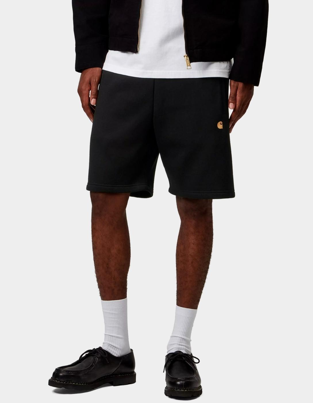 Bermuda CARHARTT WIP CHASE - Black / Gold