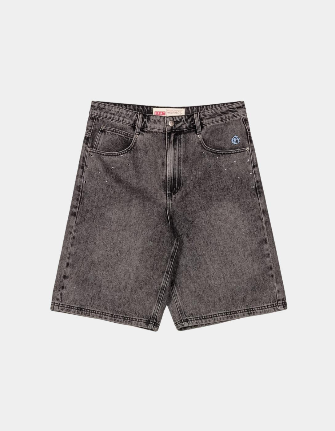 Bermuda GRIMEY CHIEF WATCHER BAGGY - Washed Black