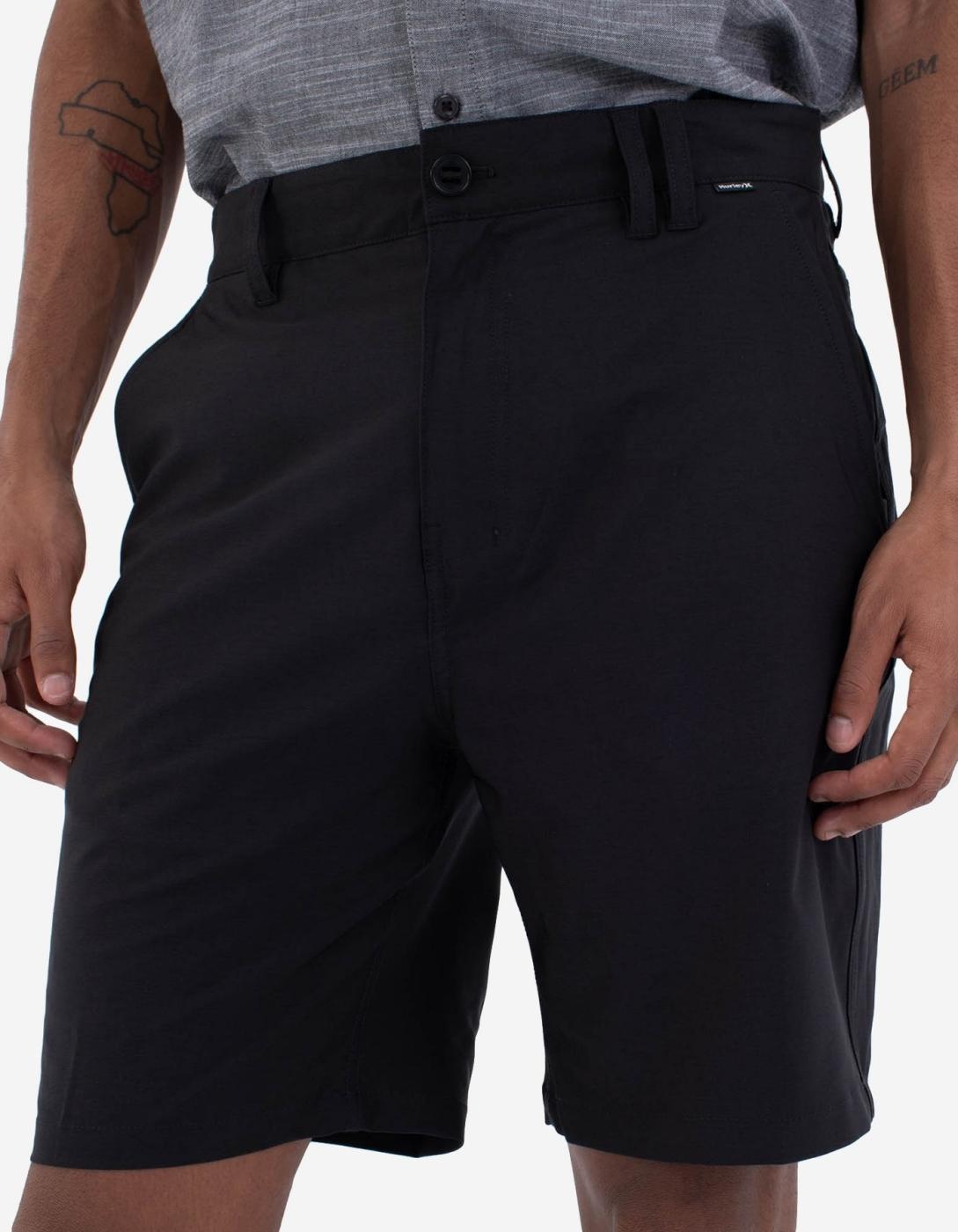 Bermuda HURLEY PHANTOM HEATHER 20' - Black