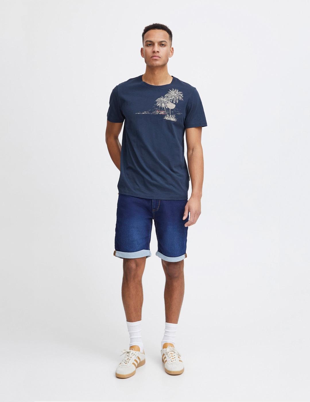 Bermuda JOGG 15197 - Denim Unwashed Blue