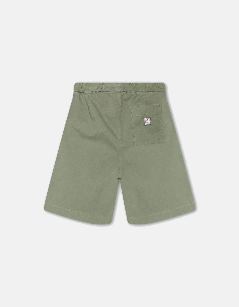 Bermuda KAOTIKO RELAXED CANVAS PINZAS - Slate