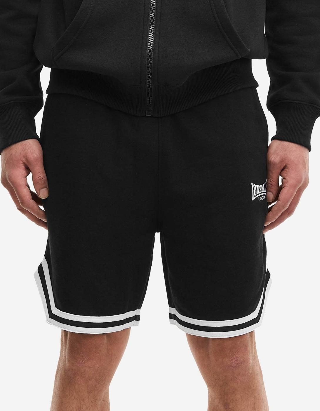Bermuda LONSDALE GUNNERSIDE - Black/White