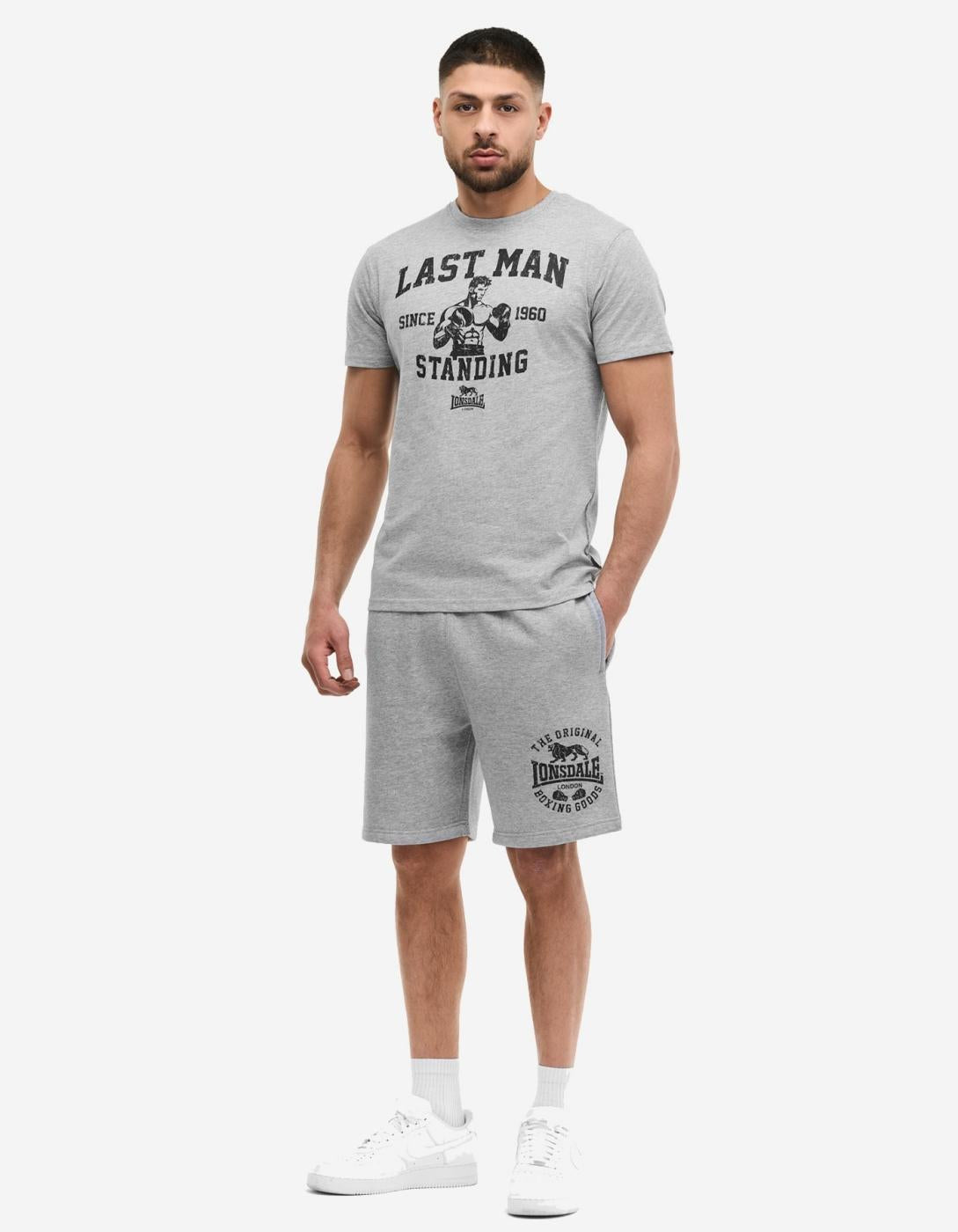 Bermuda LONSDALE HETTON - Marl Grey/Black