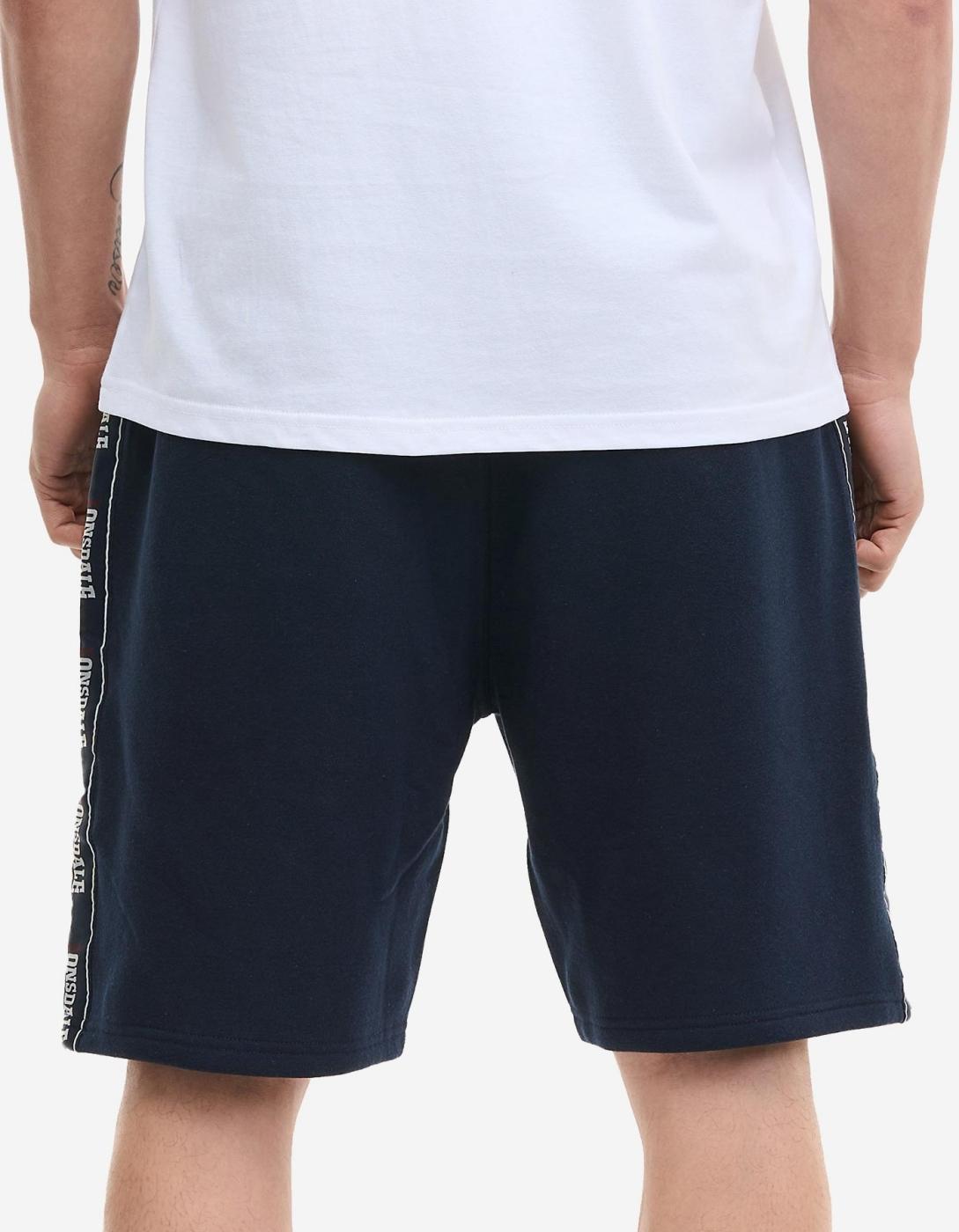 Bermuda LONSDALE SATLEY - Dark Navy/Oxblood/Ecru