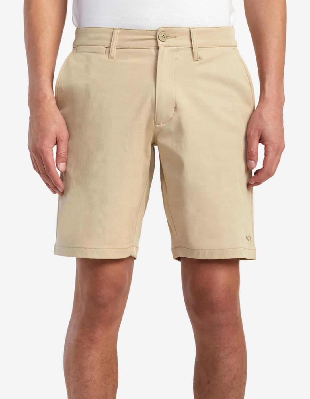 Bermuda RVCA BACK IN HYBRID - Khaki
