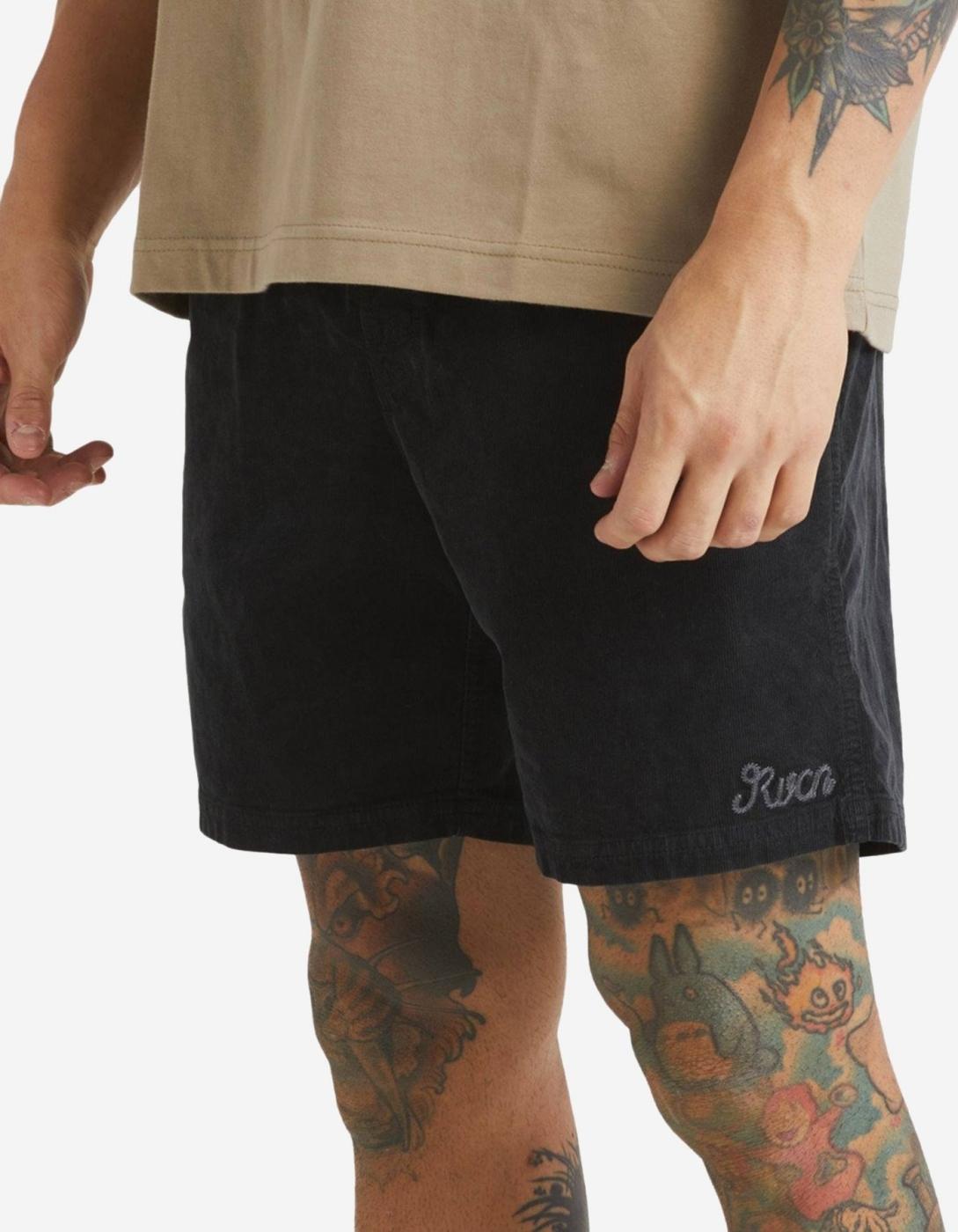 Bermuda RVCA ESCAPE CORD II - Black