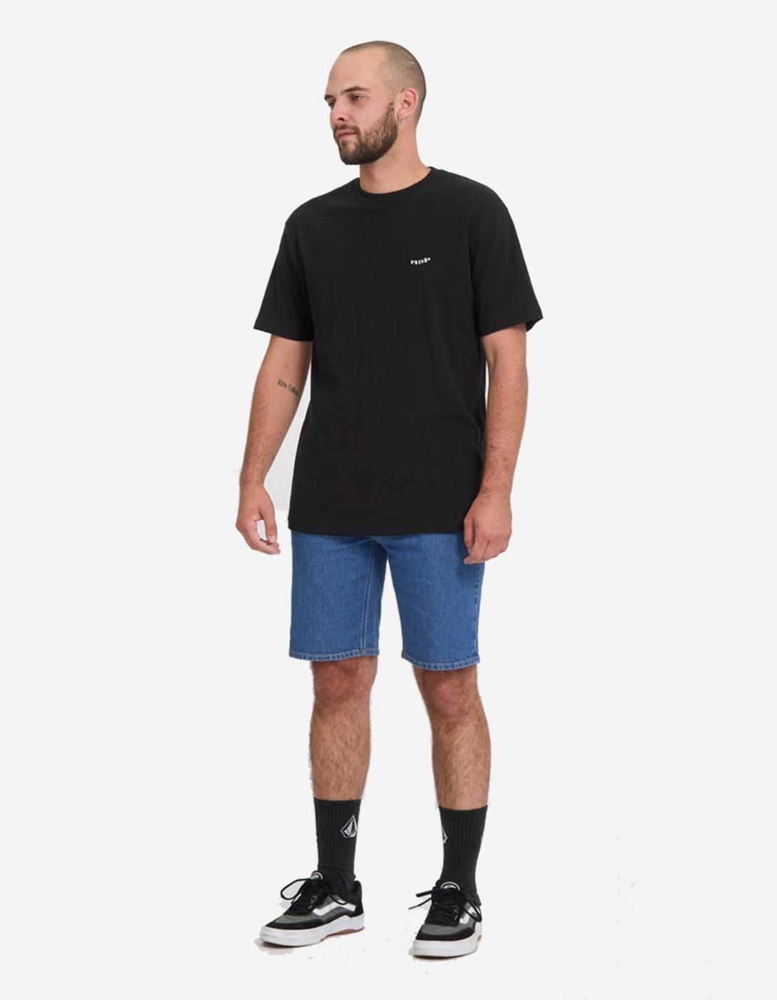 Bermuda VOLCOM SOLVER DENIM - Bold Blue