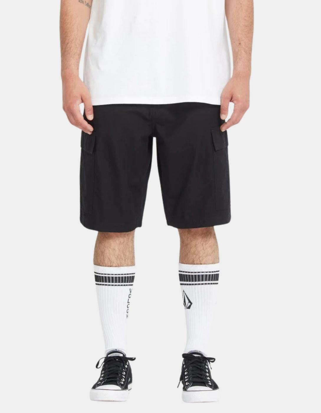 Bermuda VOLCOM STRANGE TRIPPER CARGO 22' - Black