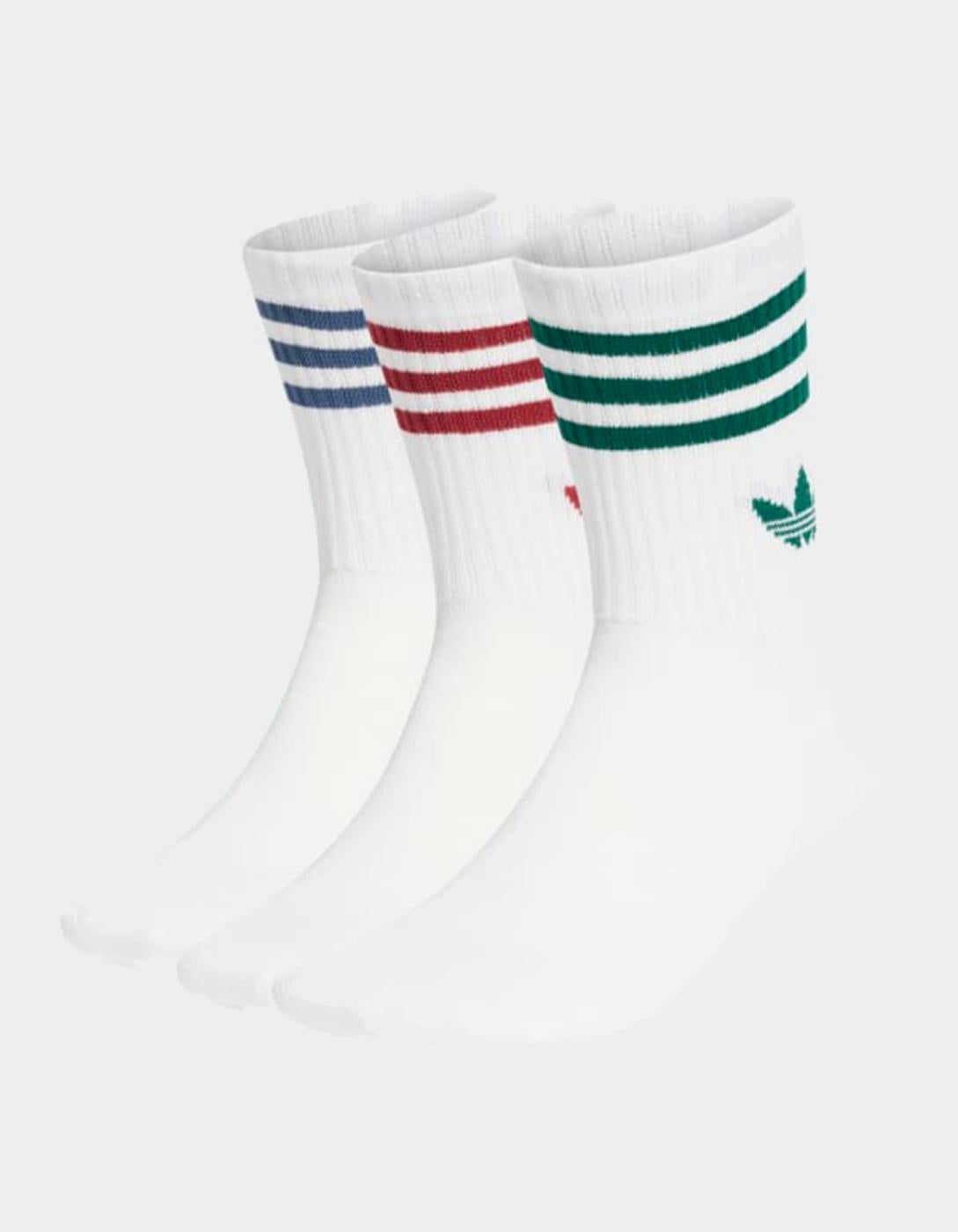 Calcetines 3 STRIPES CREW (Pack 3) - White