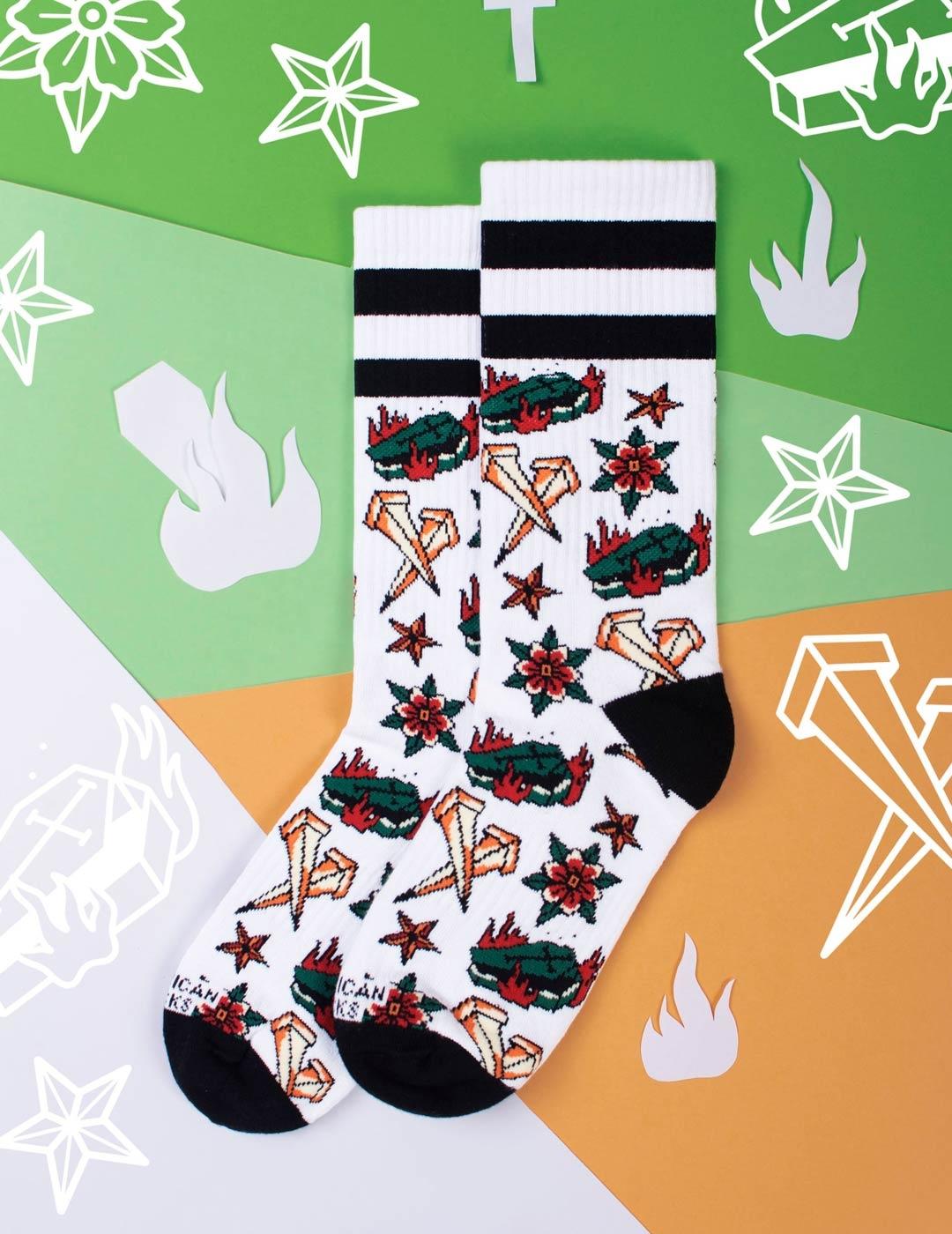 Calcetines AMERICAN SOCKS MID HIGH - Coffin