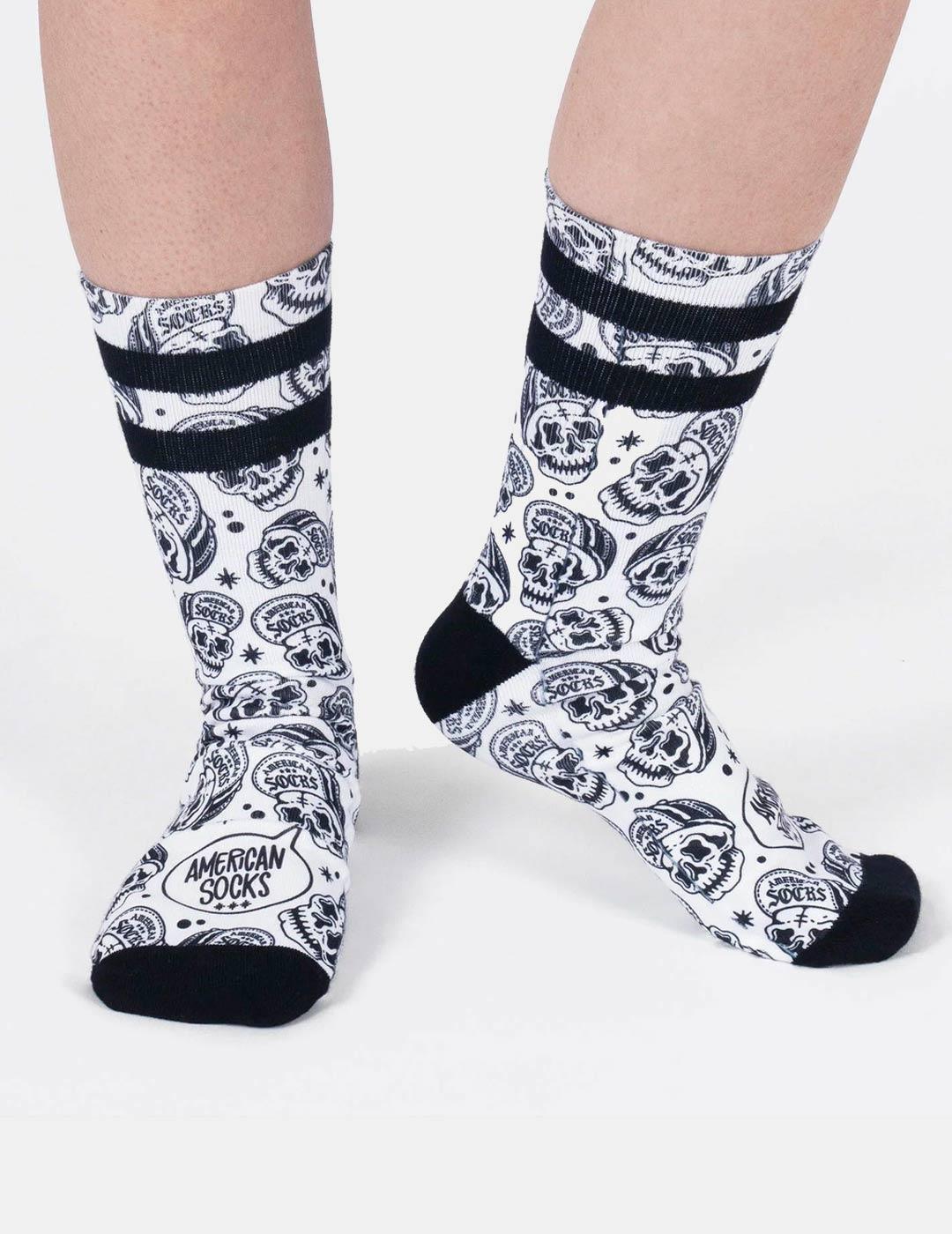 Calcetines AMERICAN SOCKS MID HIGH - Skater Skull 22