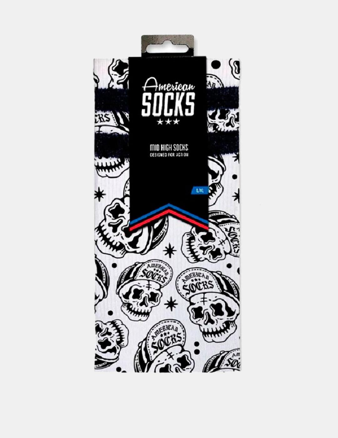 Calcetines AMERICAN SOCKS MID HIGH - Skater Skull 22