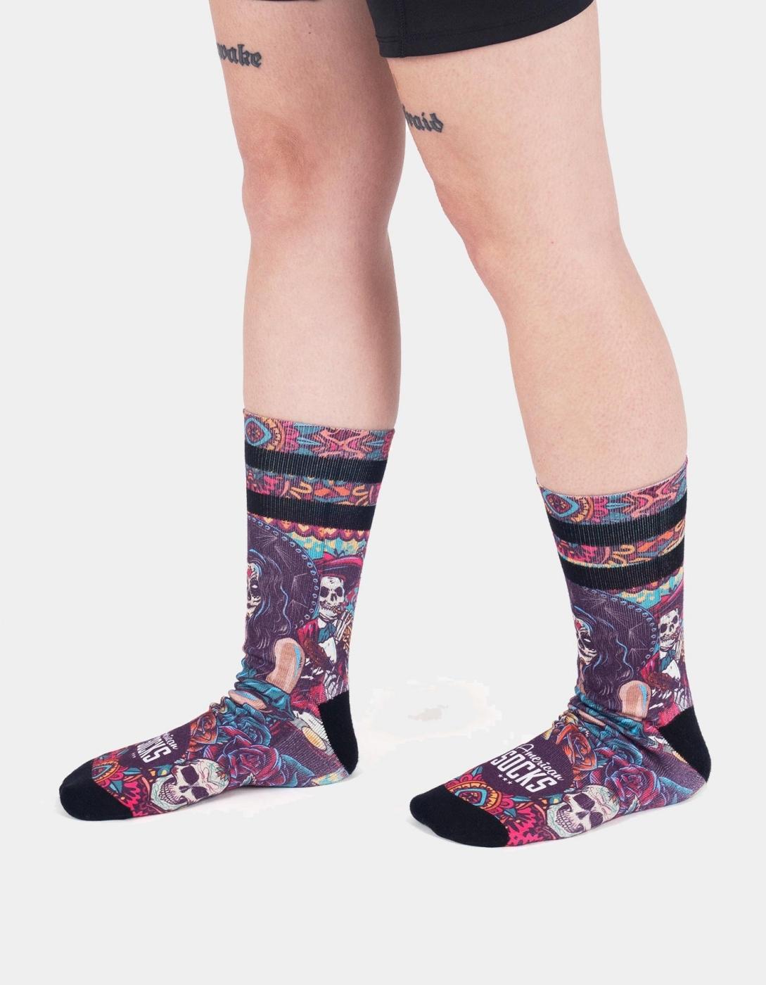 Calcetines AMERICAN SOCKS MID HIGH - Día De Los Muertos