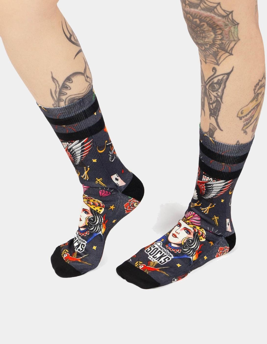 Calcetines AMERICAN SOCKS MID HIGH - Sorcerer